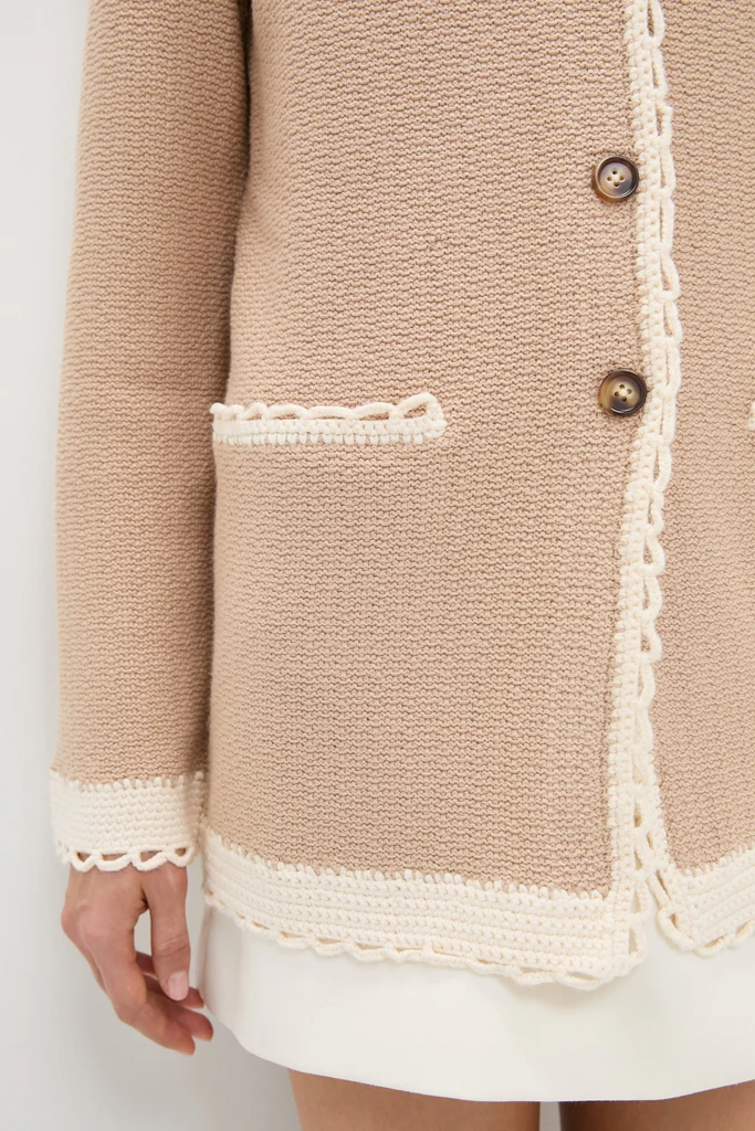 Taupe Willow Cardigan - Image 5
