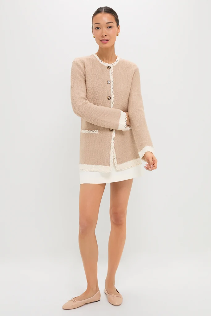 Taupe Willow Cardigan - Image 6