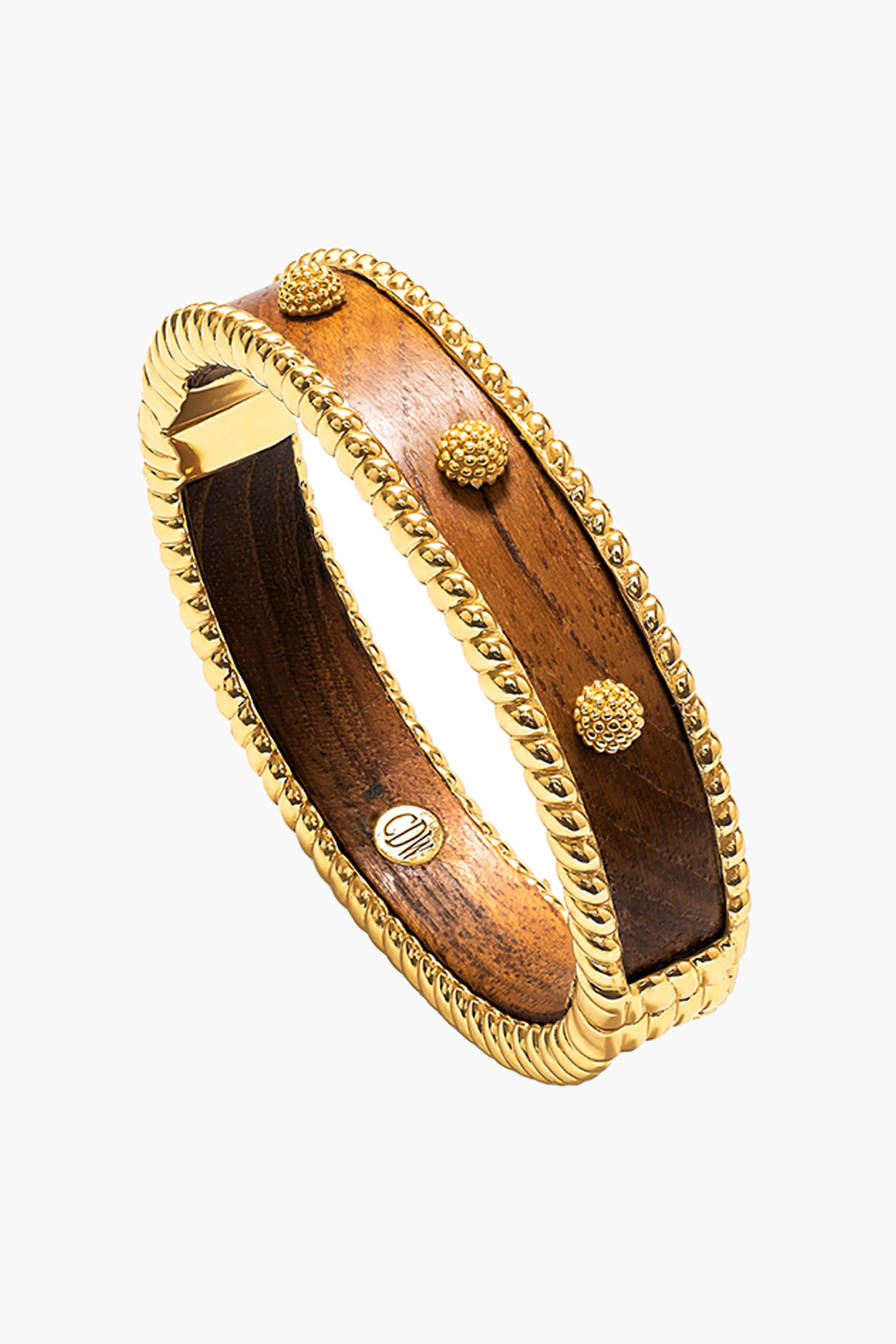 Teak Small Hinged Cuff - Image 4