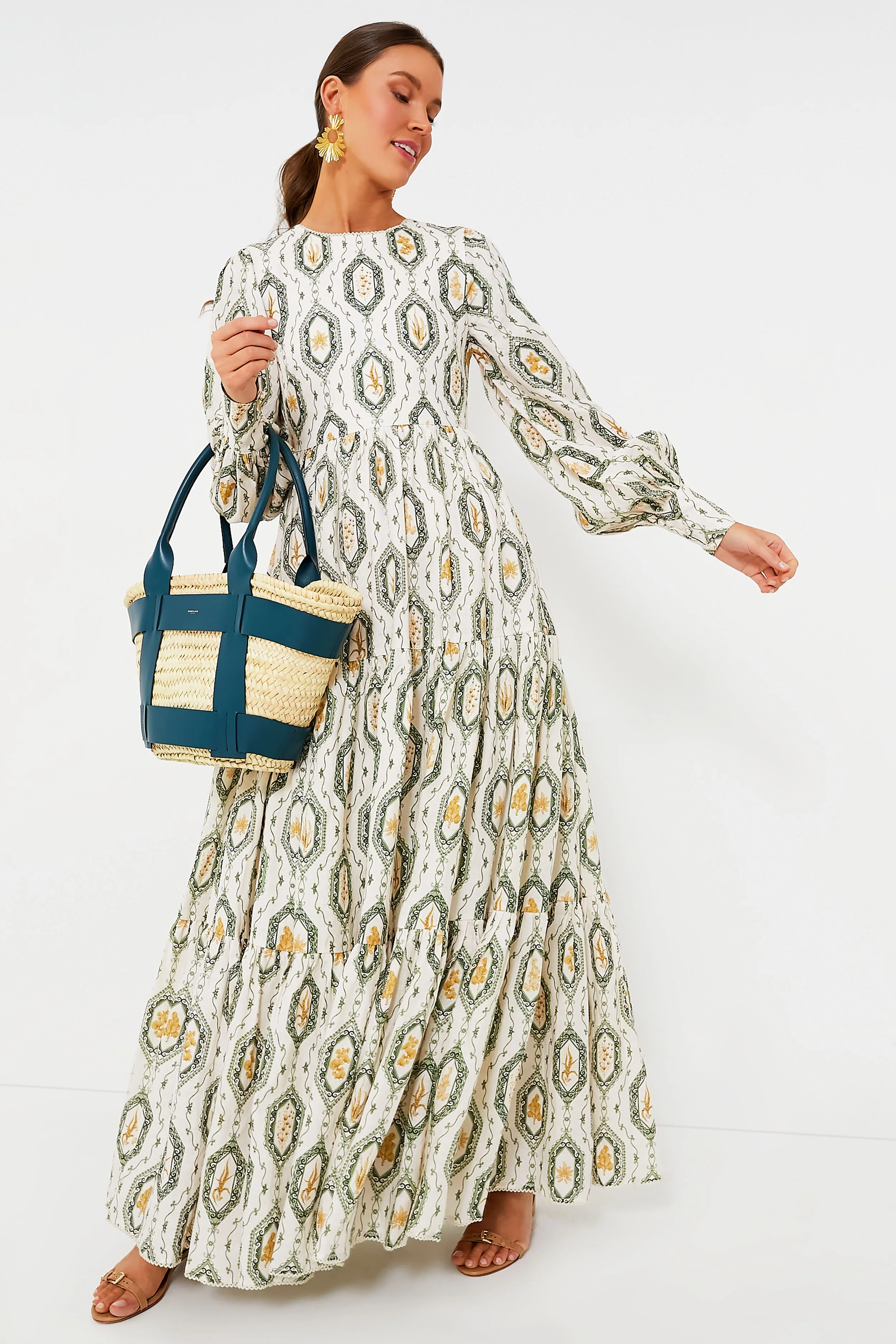 Teal Santorini Bag - Image 2