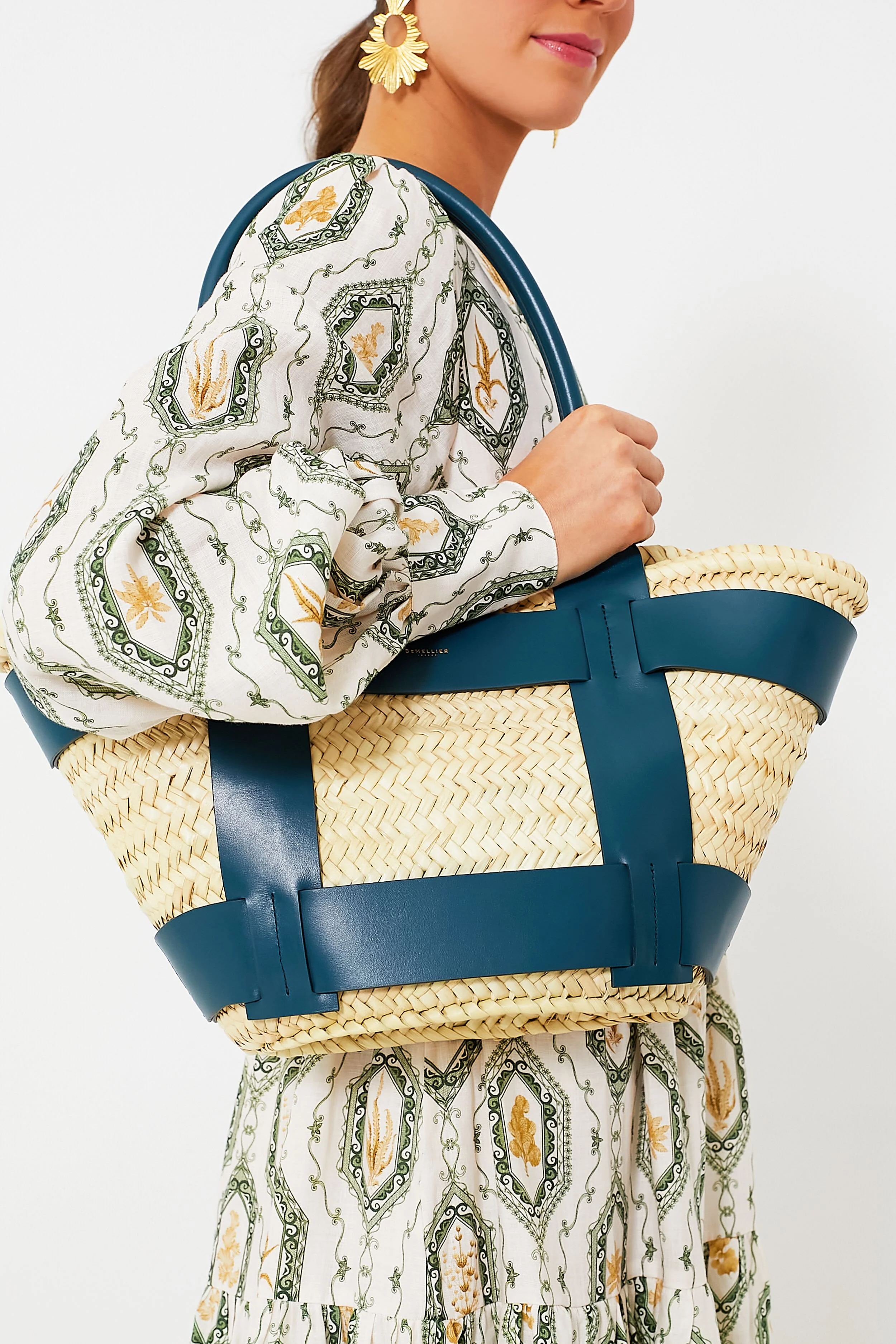 Teal Santorini Bag - Image 3
