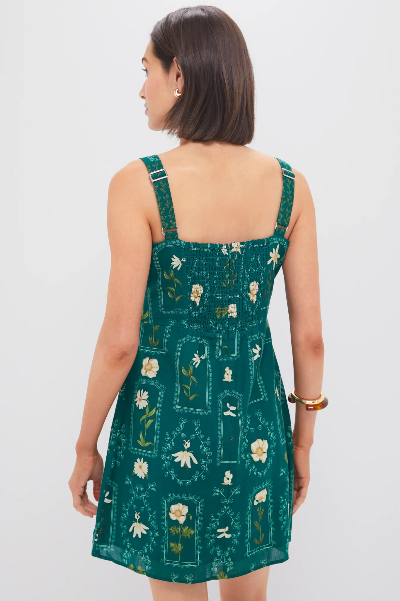 Teal Stem Merrit Mini Dress - Image 4