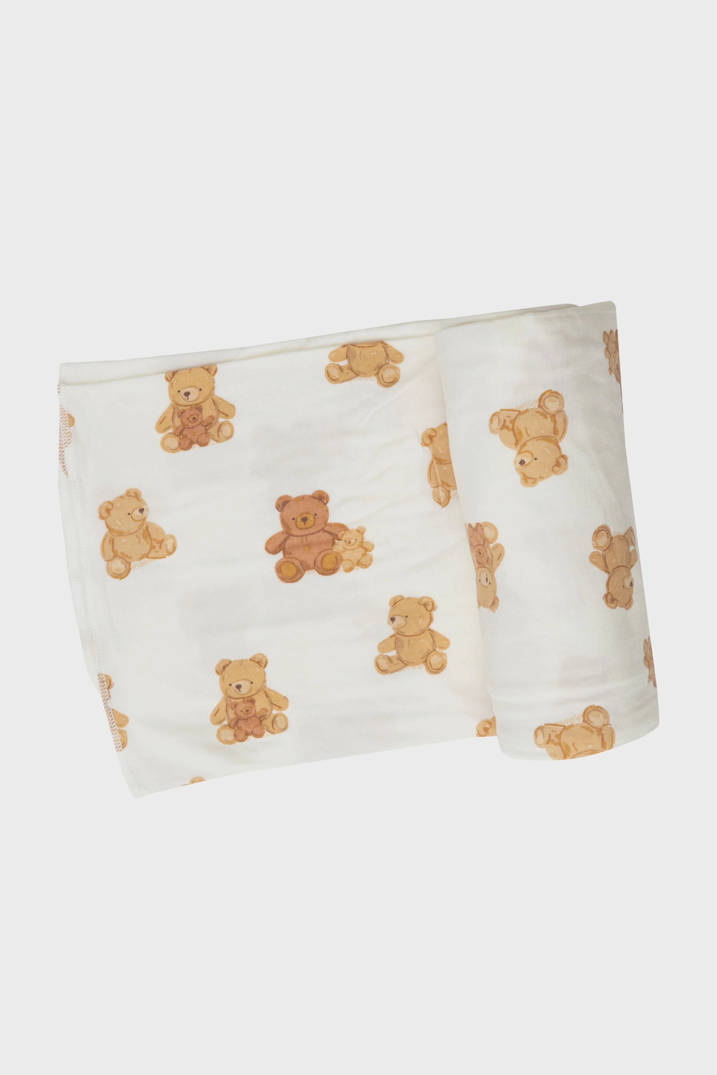 Teddy Bear Swaddle Blanket - Image 2