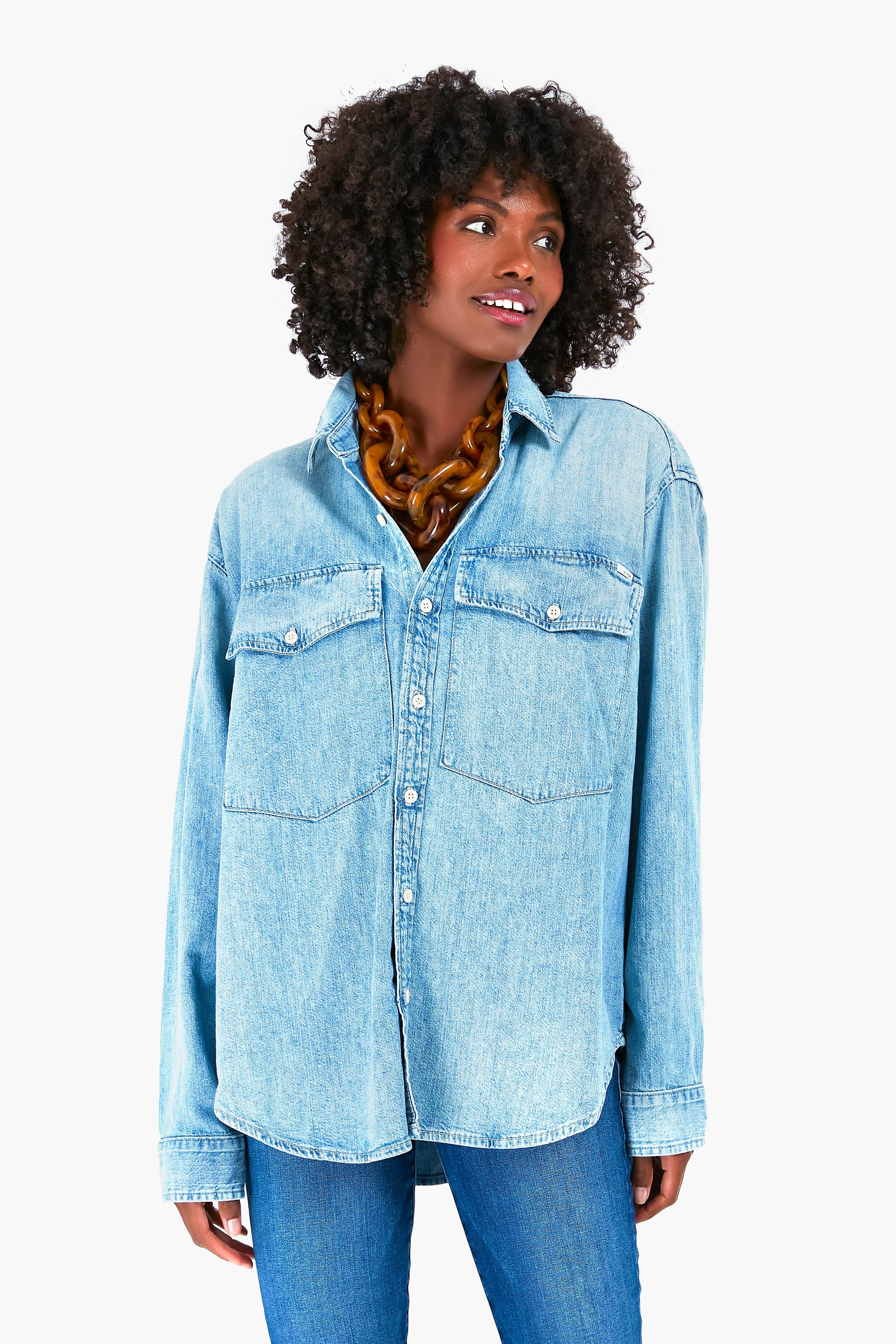 The Double Flap Roomie Foxy Shirt