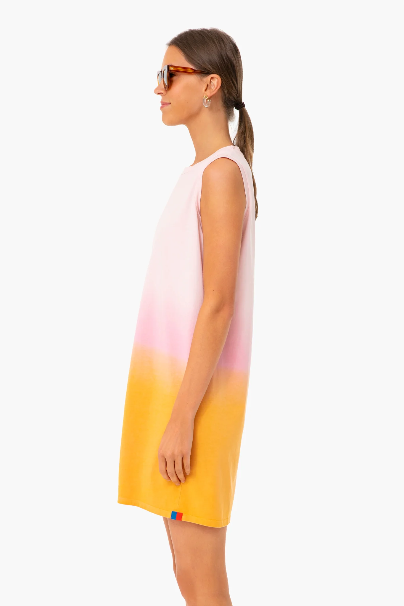 The Ivy Dress Pink Gold - Image 3