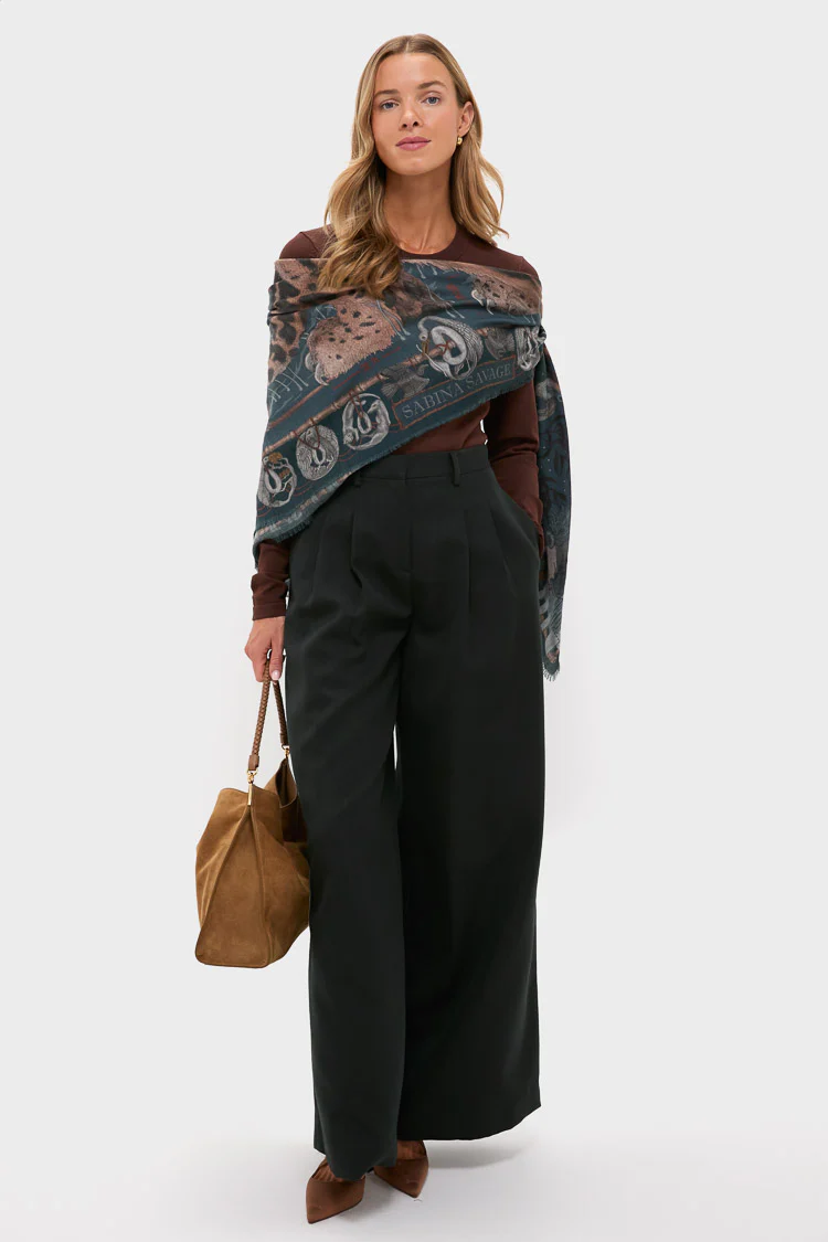The Lunar Leopard Winter Large 135 cm Scarf - Image 4