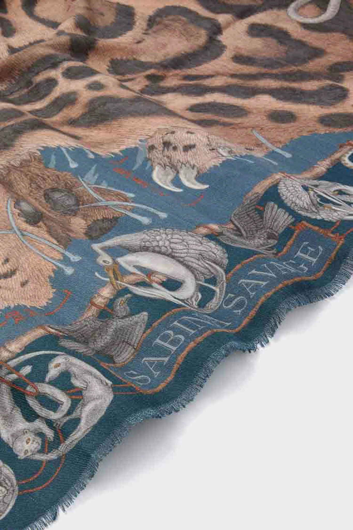 The Lunar Leopard Winter Large 135 cm Scarf - Image 5