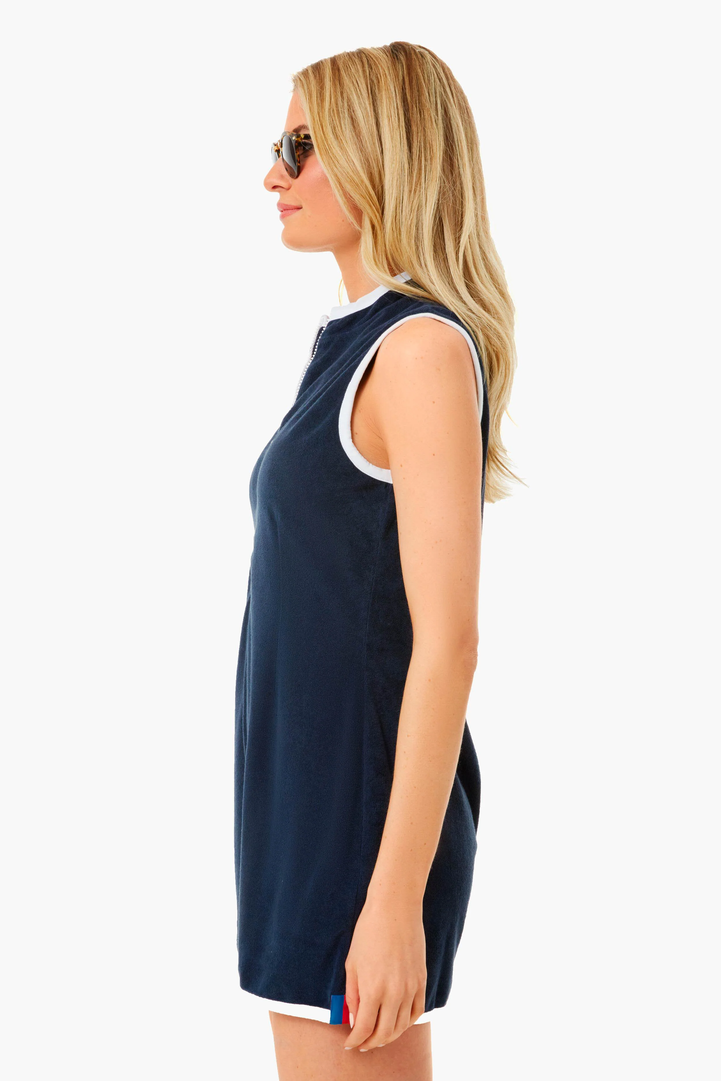 The Navy Serena Romper - Image 3