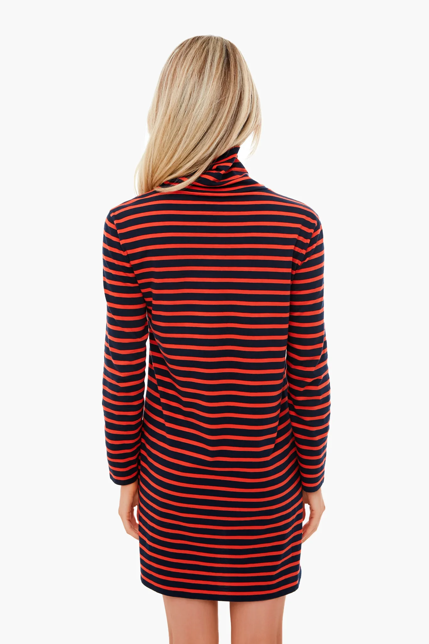 The Poppy Striped Turtleneck Dress - Image 4