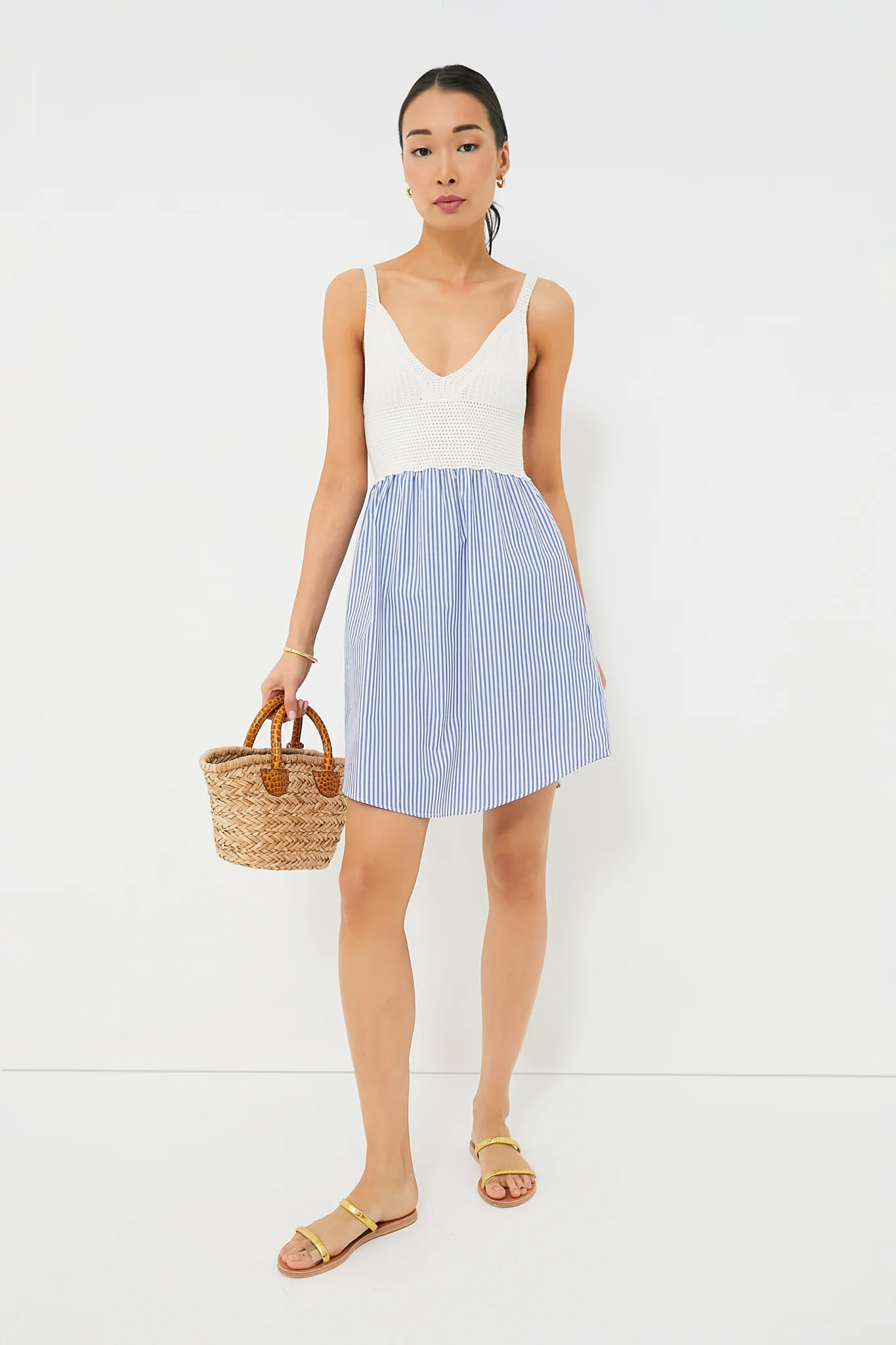 The White and Royal Esmee Dress - Image 2