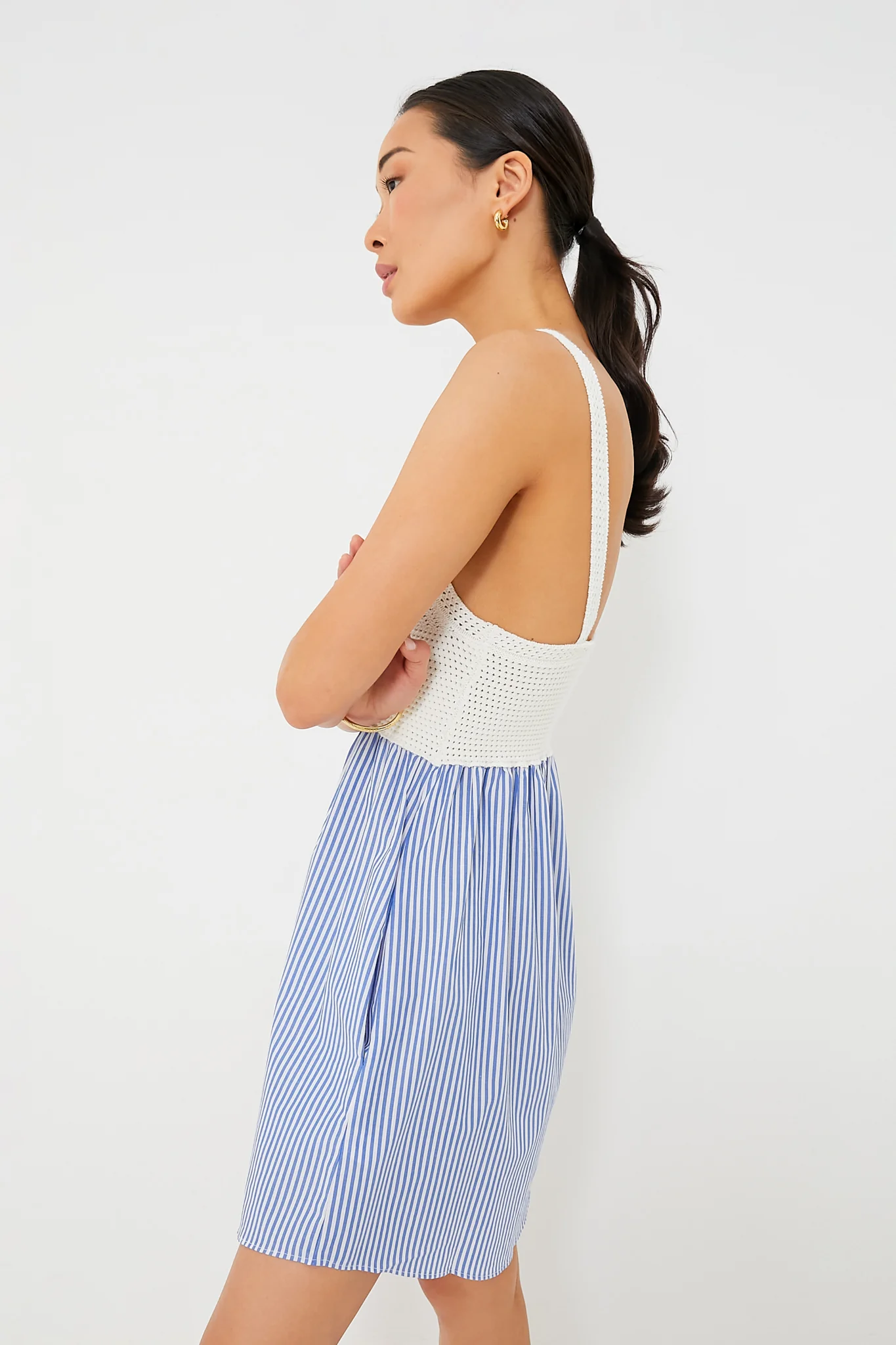 The White and Royal Esmee Dress - Image 3