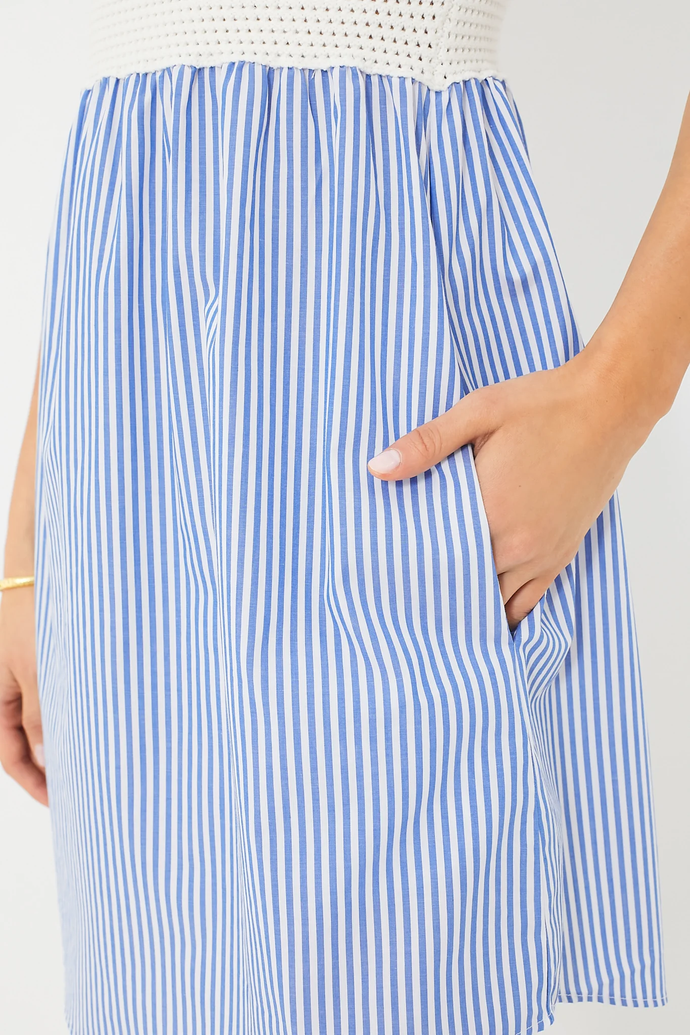 The White and Royal Esmee Dress - Image 5