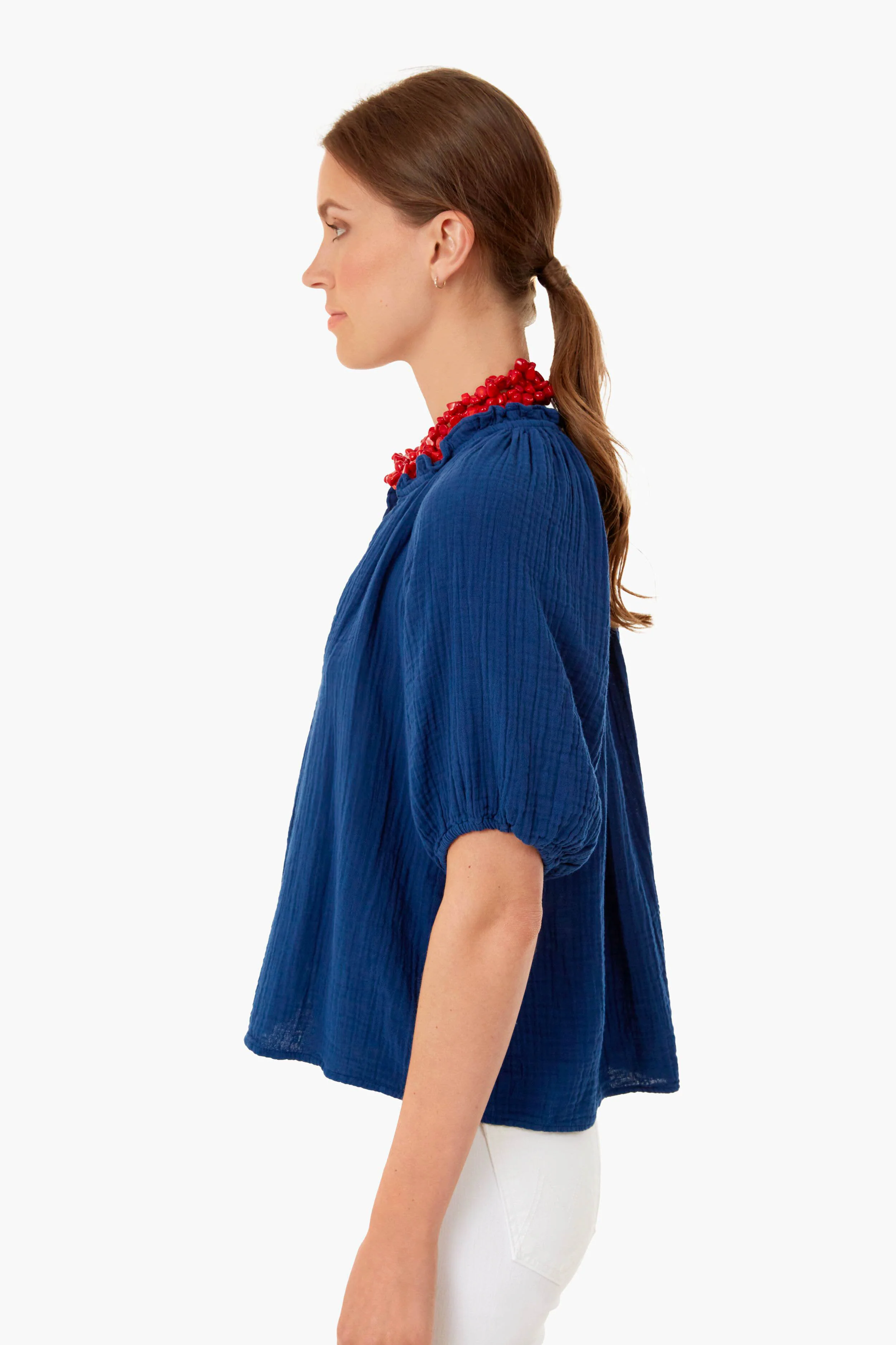 Tiara Blue Jules Top - Image 3