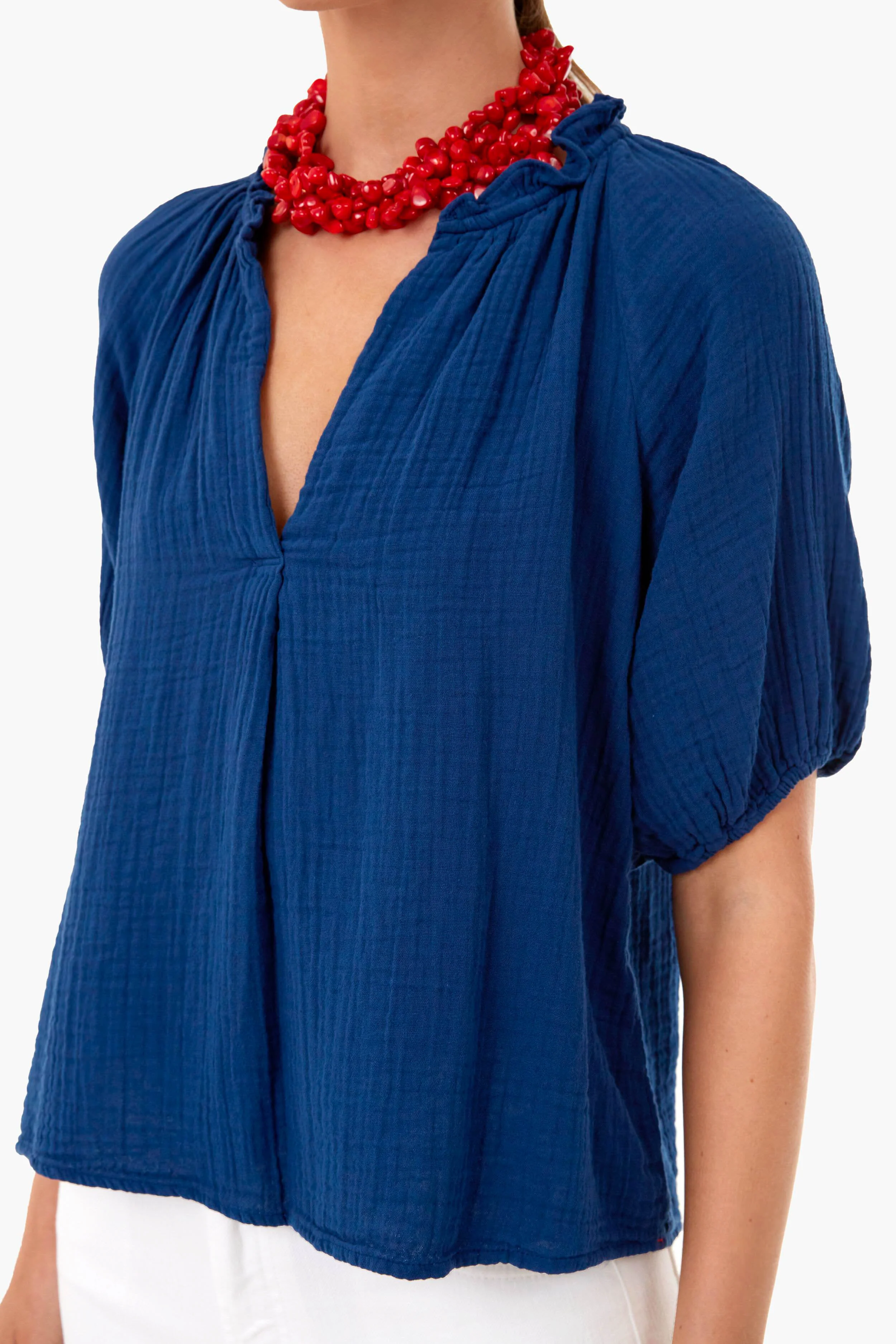 Tiara Blue Jules Top - Image 5