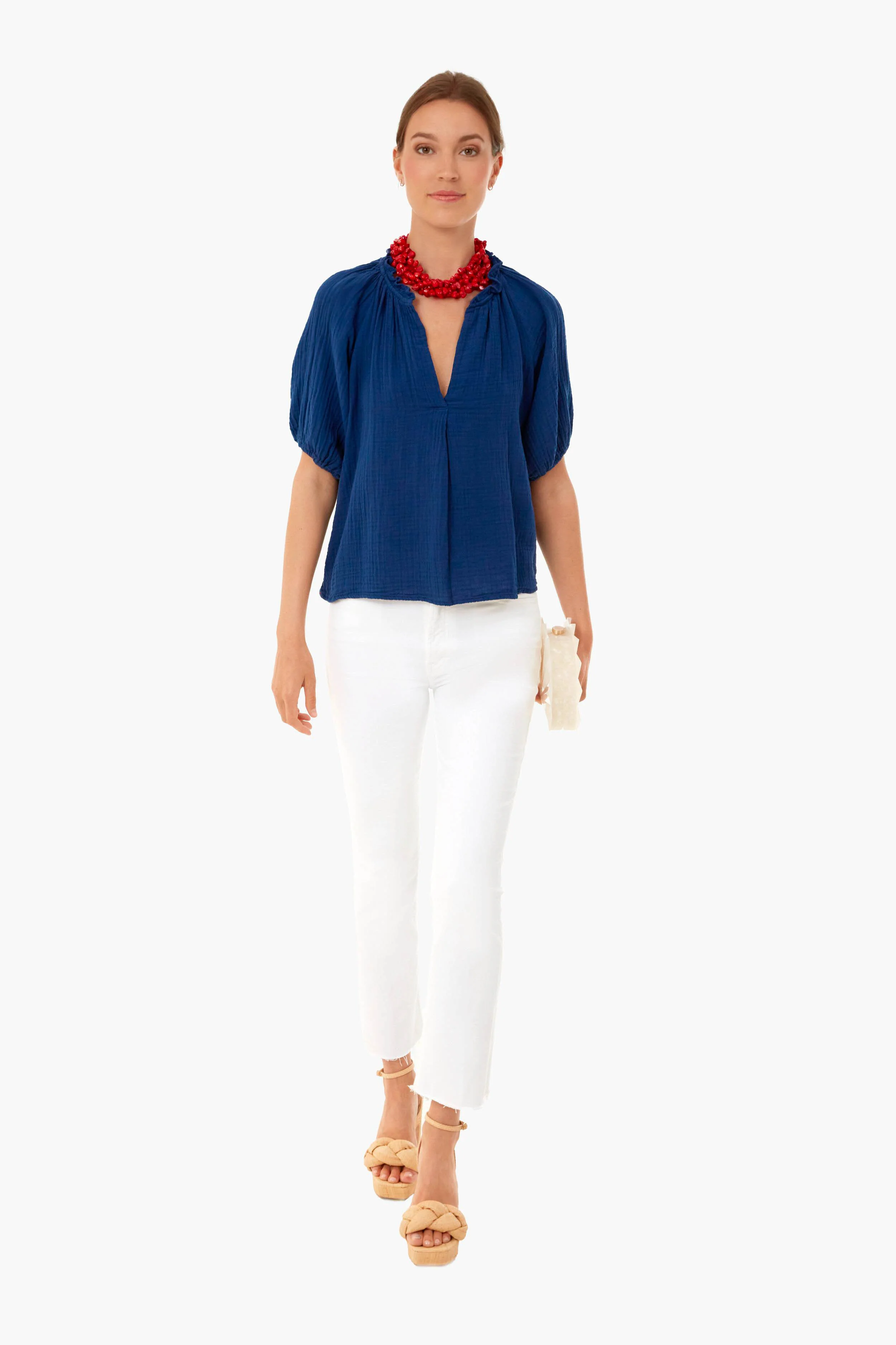Tiara Blue Jules Top - Image 6