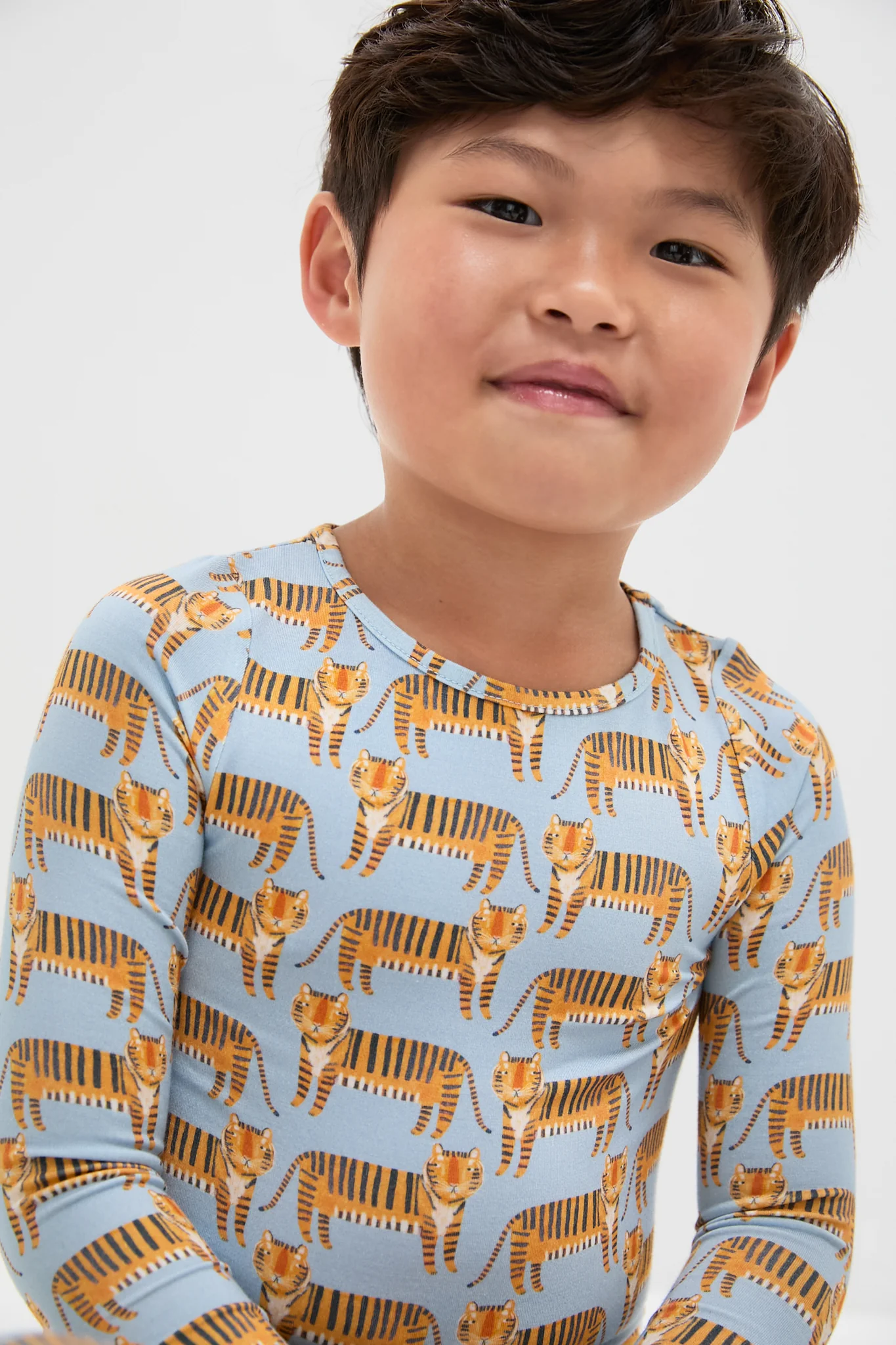 Tigers Kids Bamboo Pj Set - Image 2