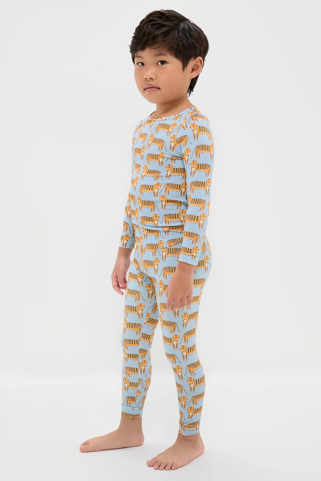 Tigers Kids Bamboo Pj Set - Image 3
