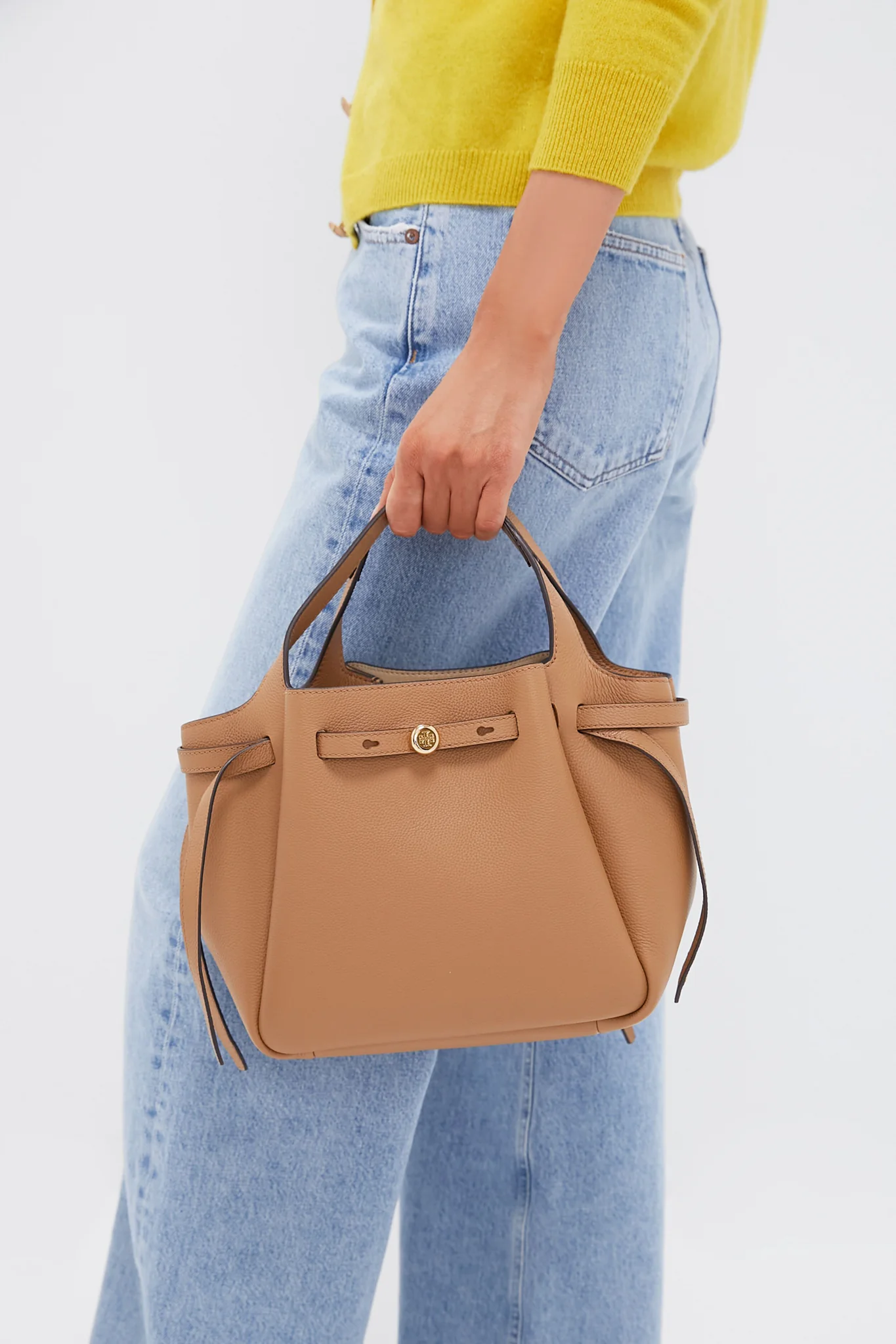Tiramisu Romy Pebbled Satchel - Image 2