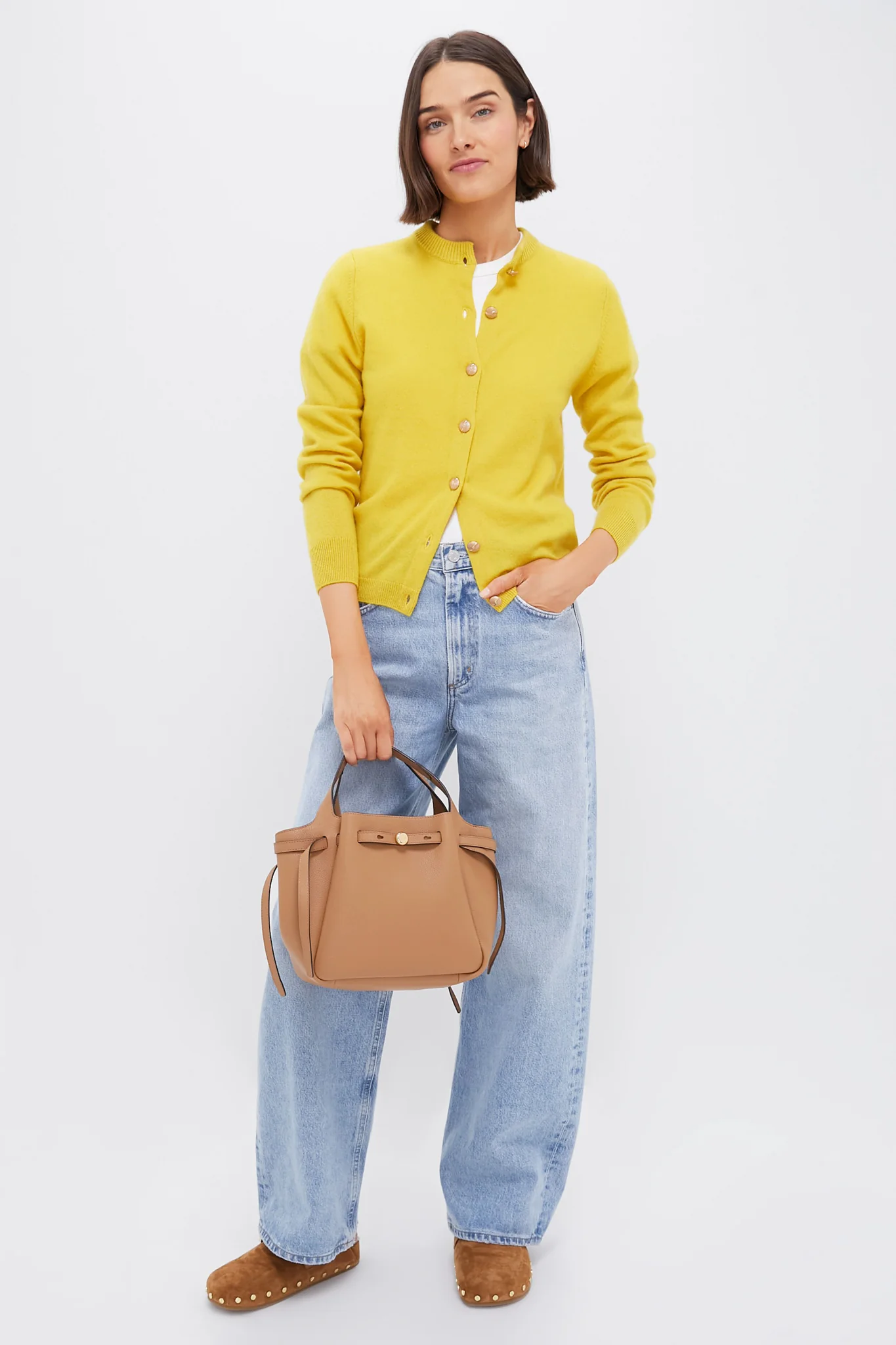 Tiramisu Romy Pebbled Satchel - Image 3