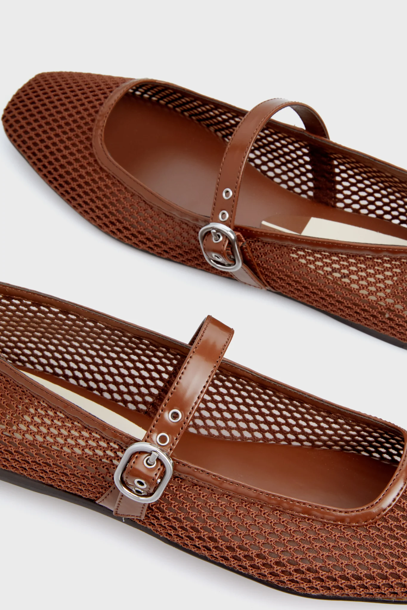 Toffee Rodini Mesh Flats - Image 4
