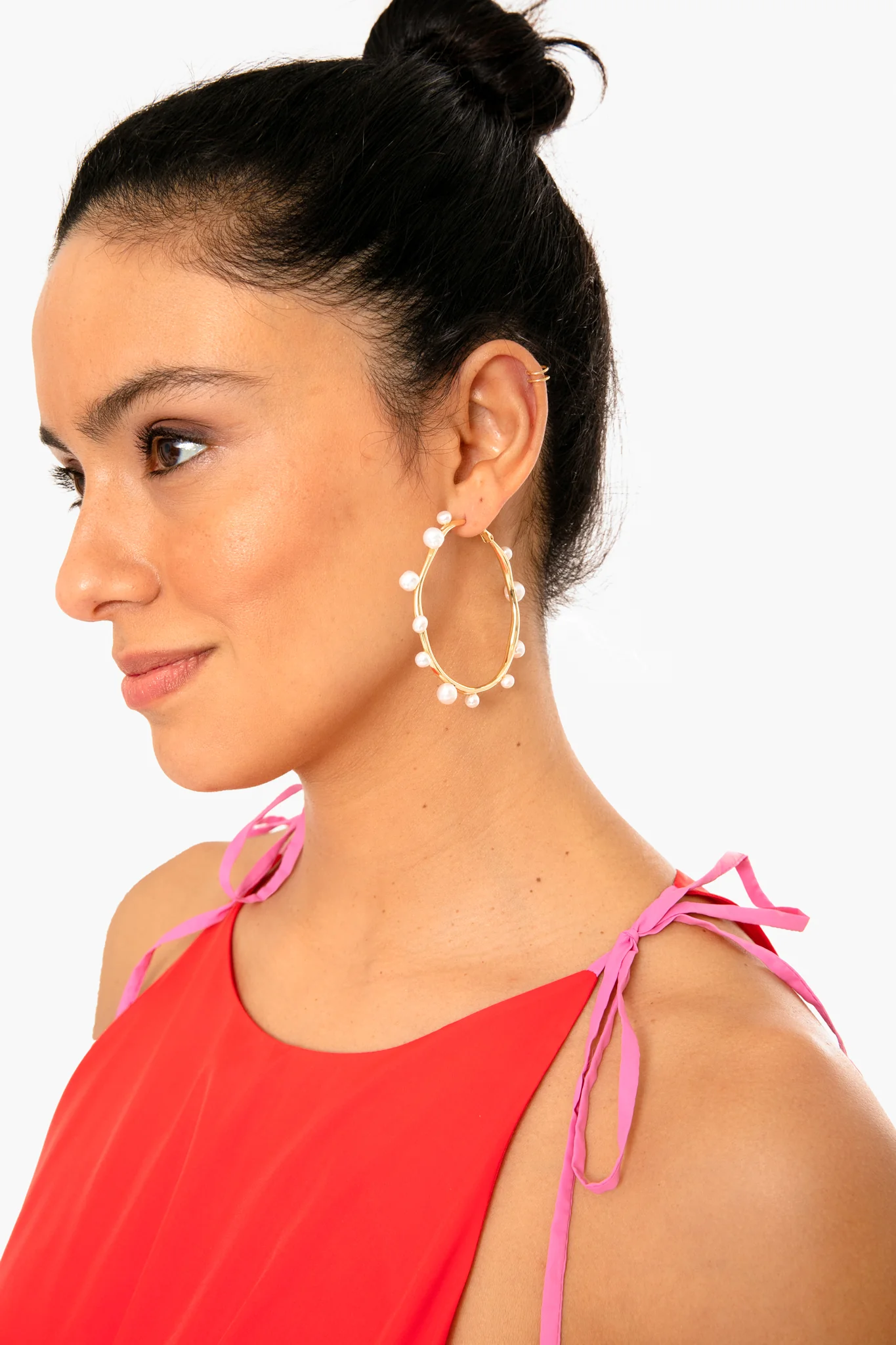 Tomato and Wild Orchid Minerva Dress - Image 5