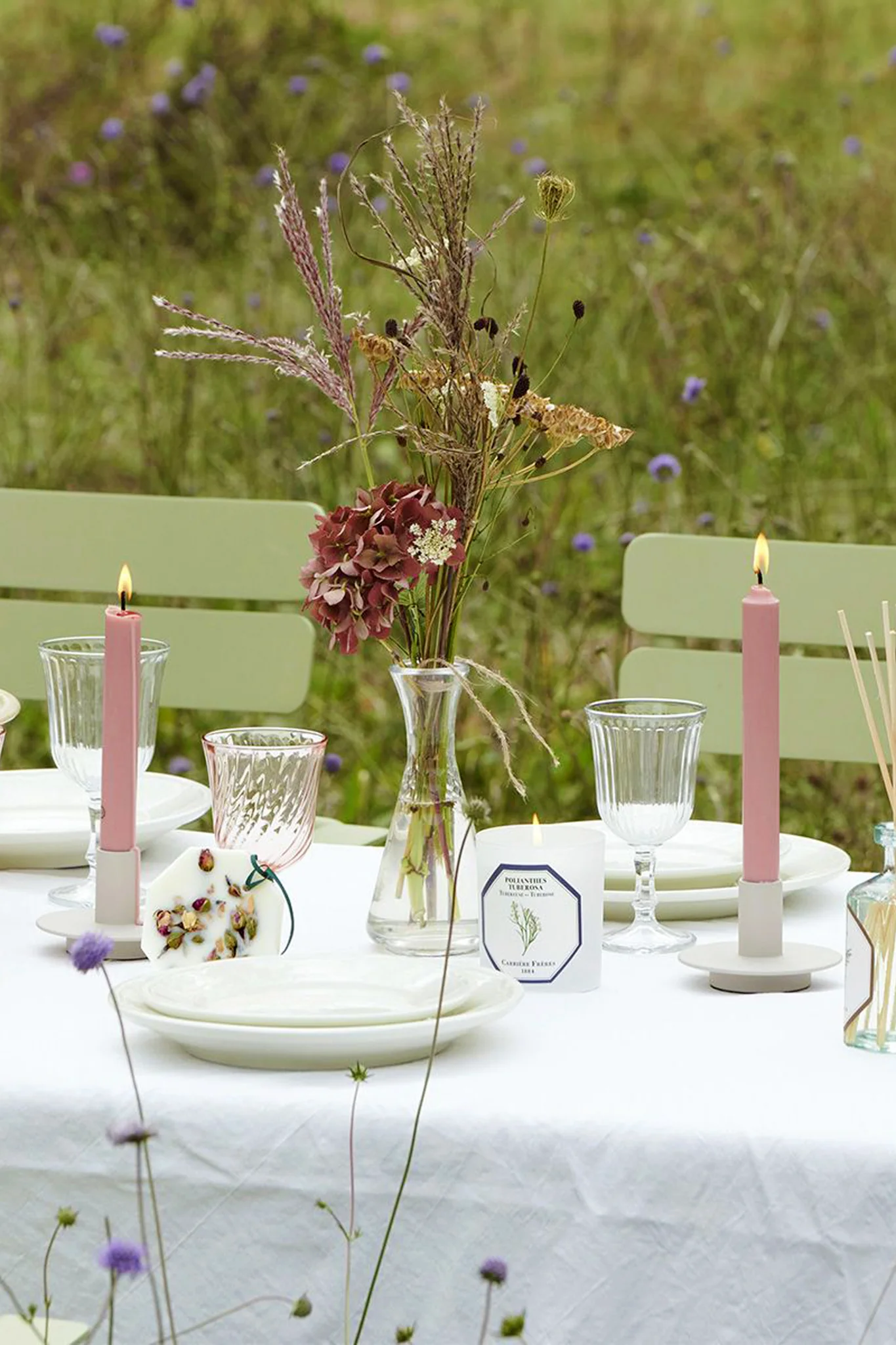 Tomato Scented Taper Candles (Set of 6) - Image 4
