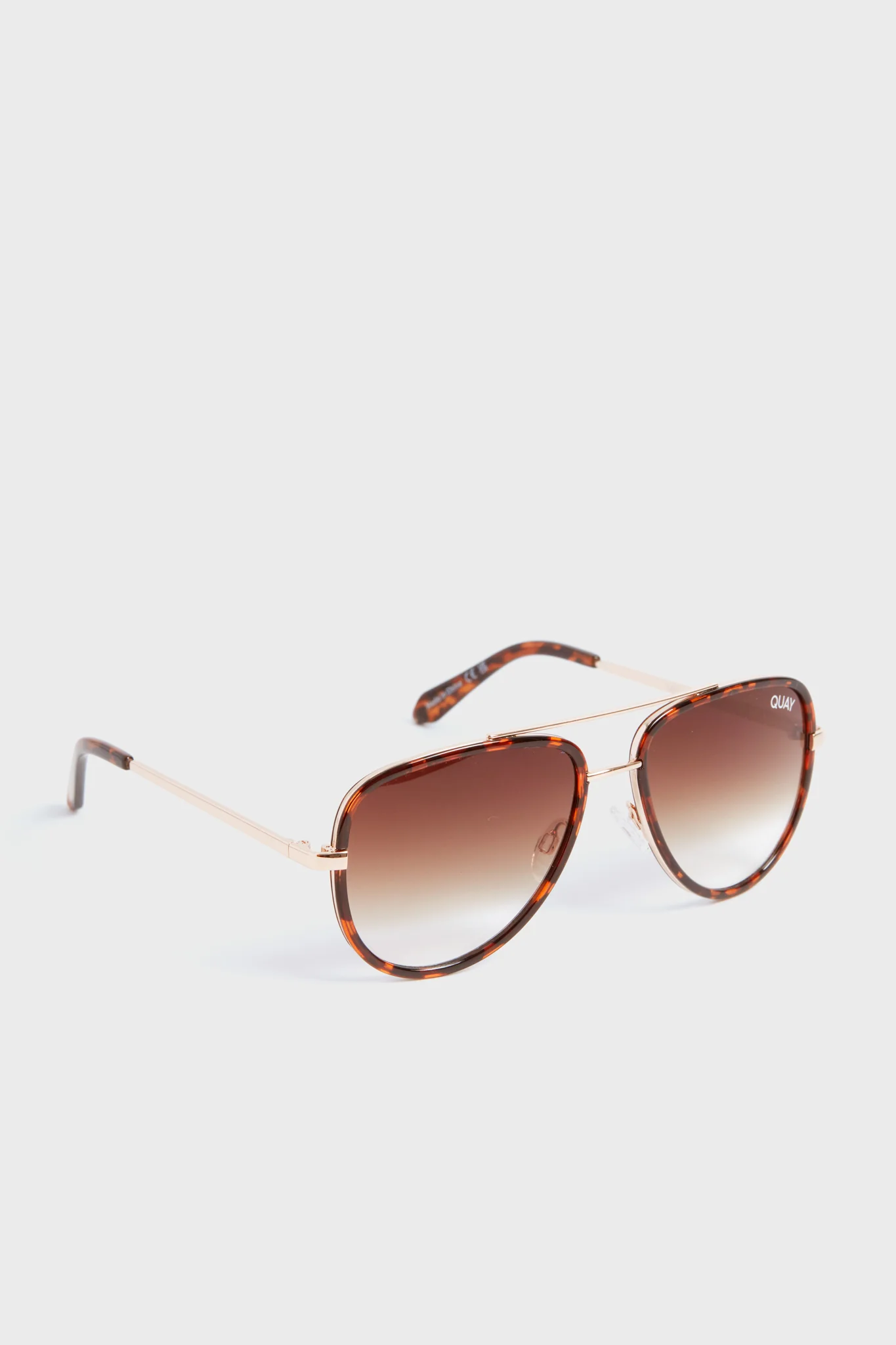 Tortoise All In Mini Sunglasses - Image 4