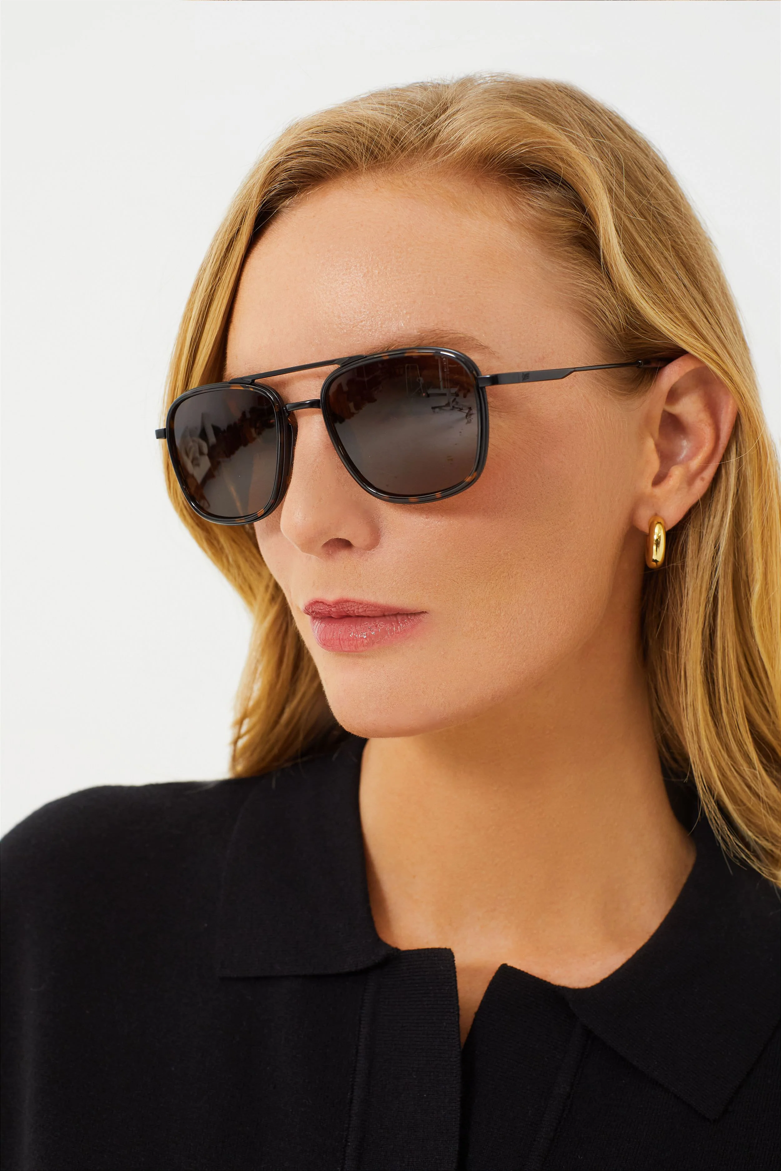 Tortoise Amber Estero Polarized Sunglasses - Image 2