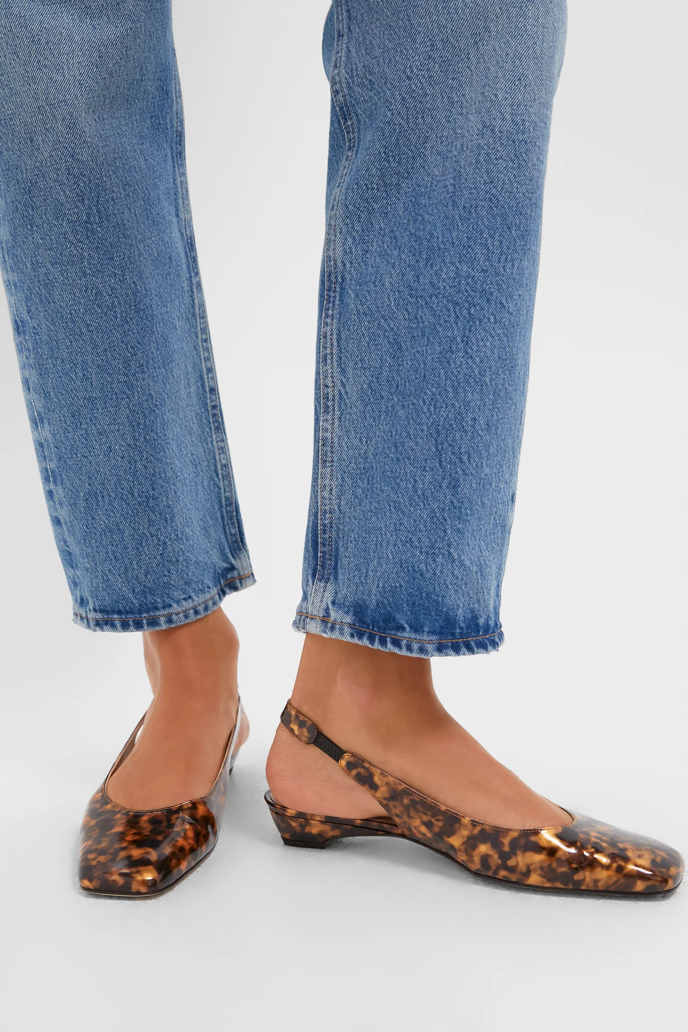 Tortoise Liv Slingback Flats - Image 2