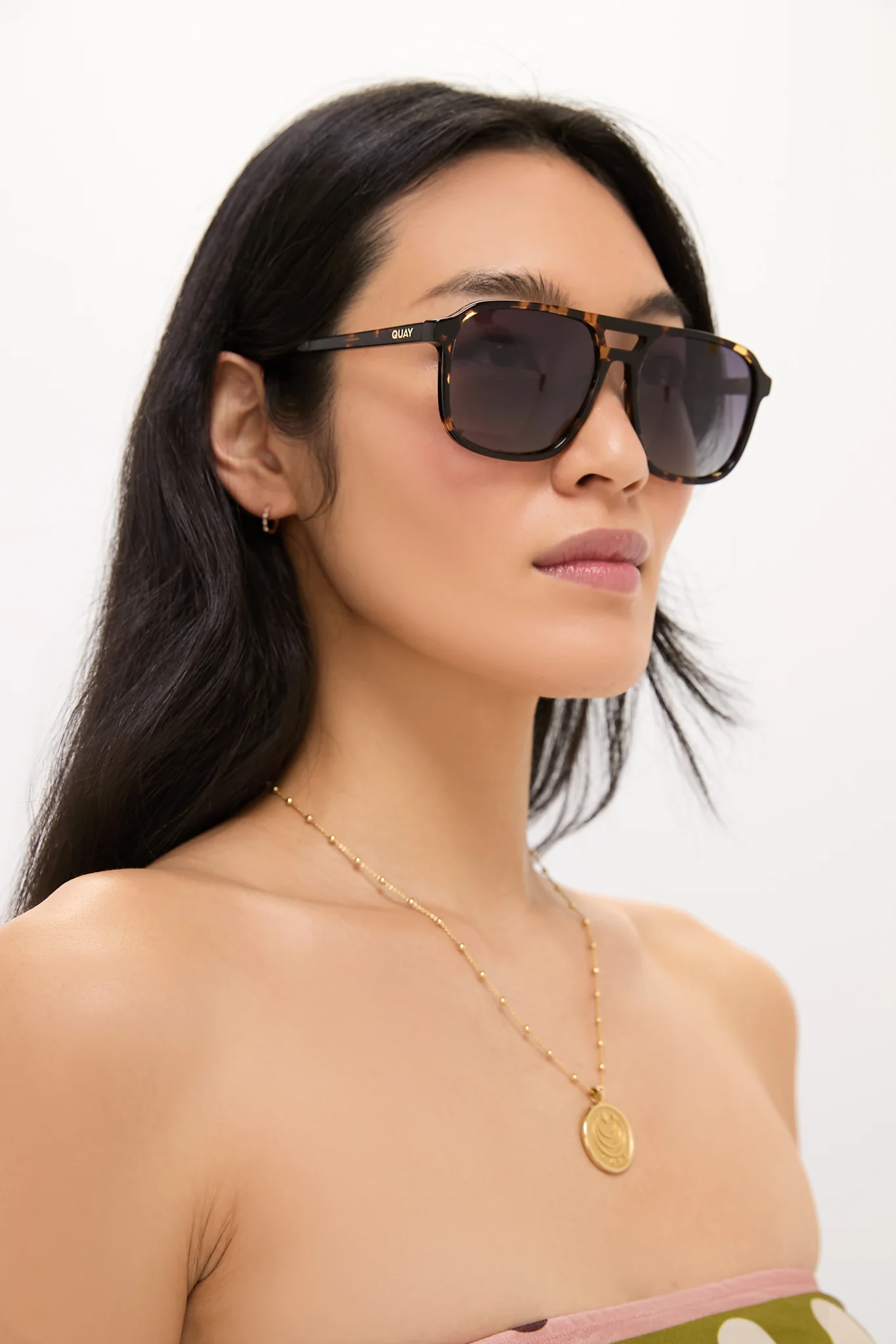 Tortoise Polarized On The Fly Sunglasses - Image 2