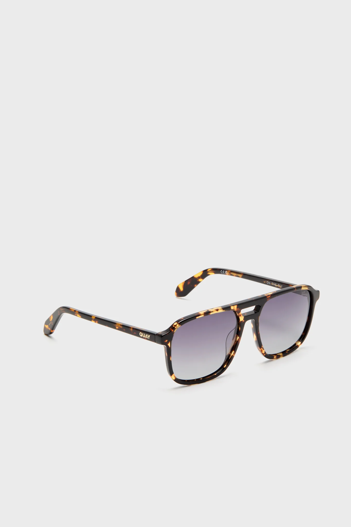 Tortoise Polarized On The Fly Sunglasses - Image 4