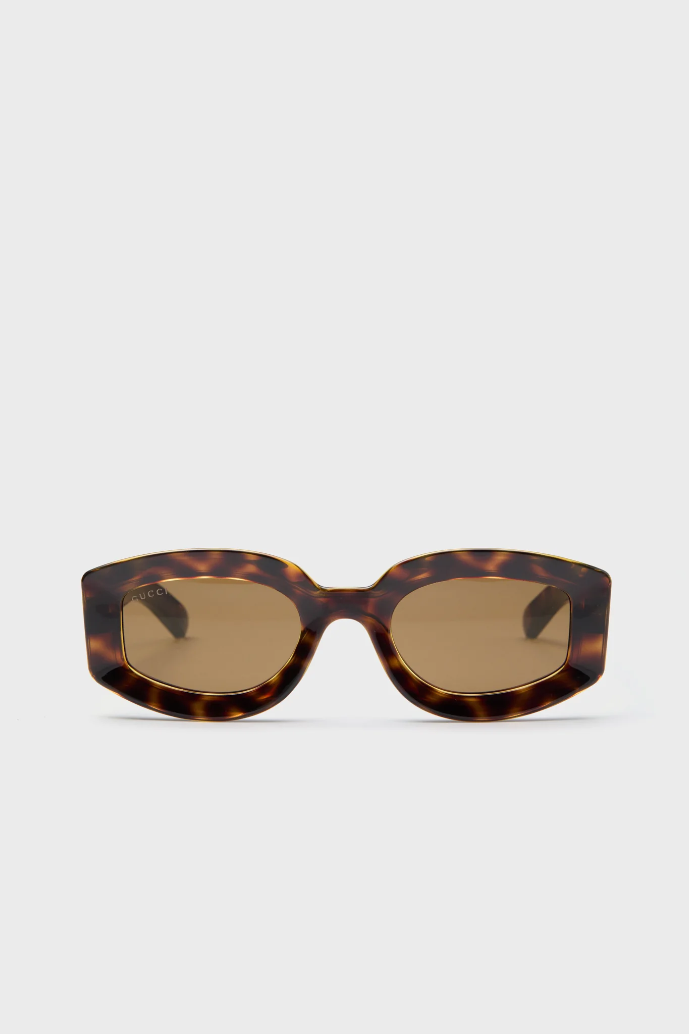 Tortoise Rectangle Sunglasses