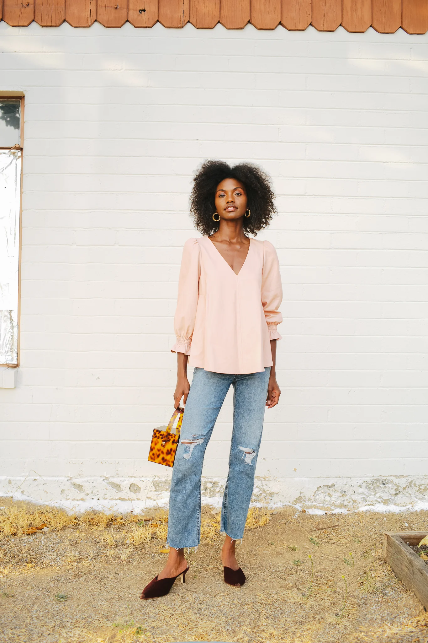 Tortoise Sienna Box Clutch - Image 8