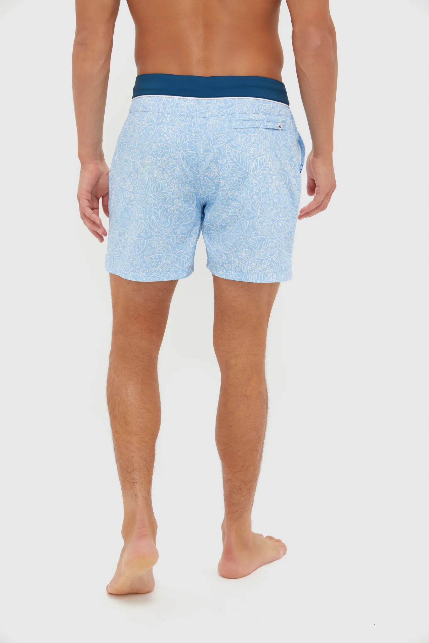 Tropical Blue Bondi Snap Boardies - Image 4