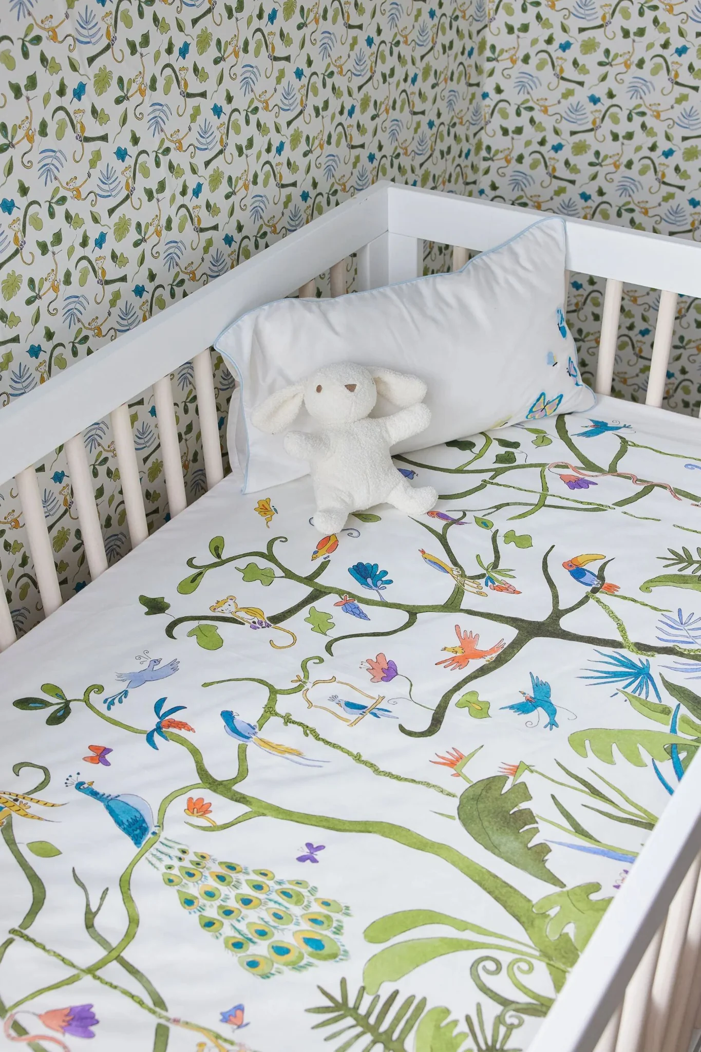 Tropical Placement Crib Sheets - Image 2