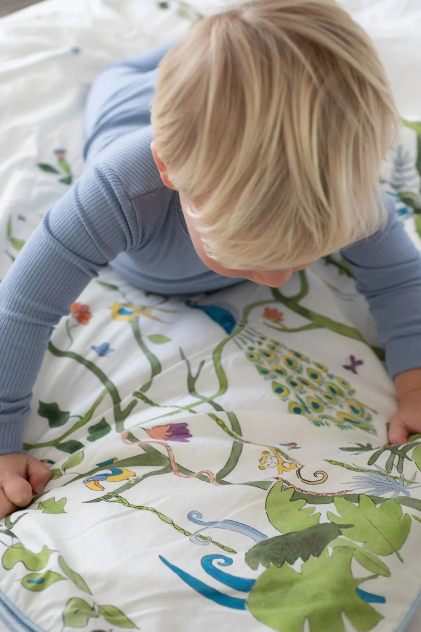 Tropical Placement Crib Sheets - Image 5