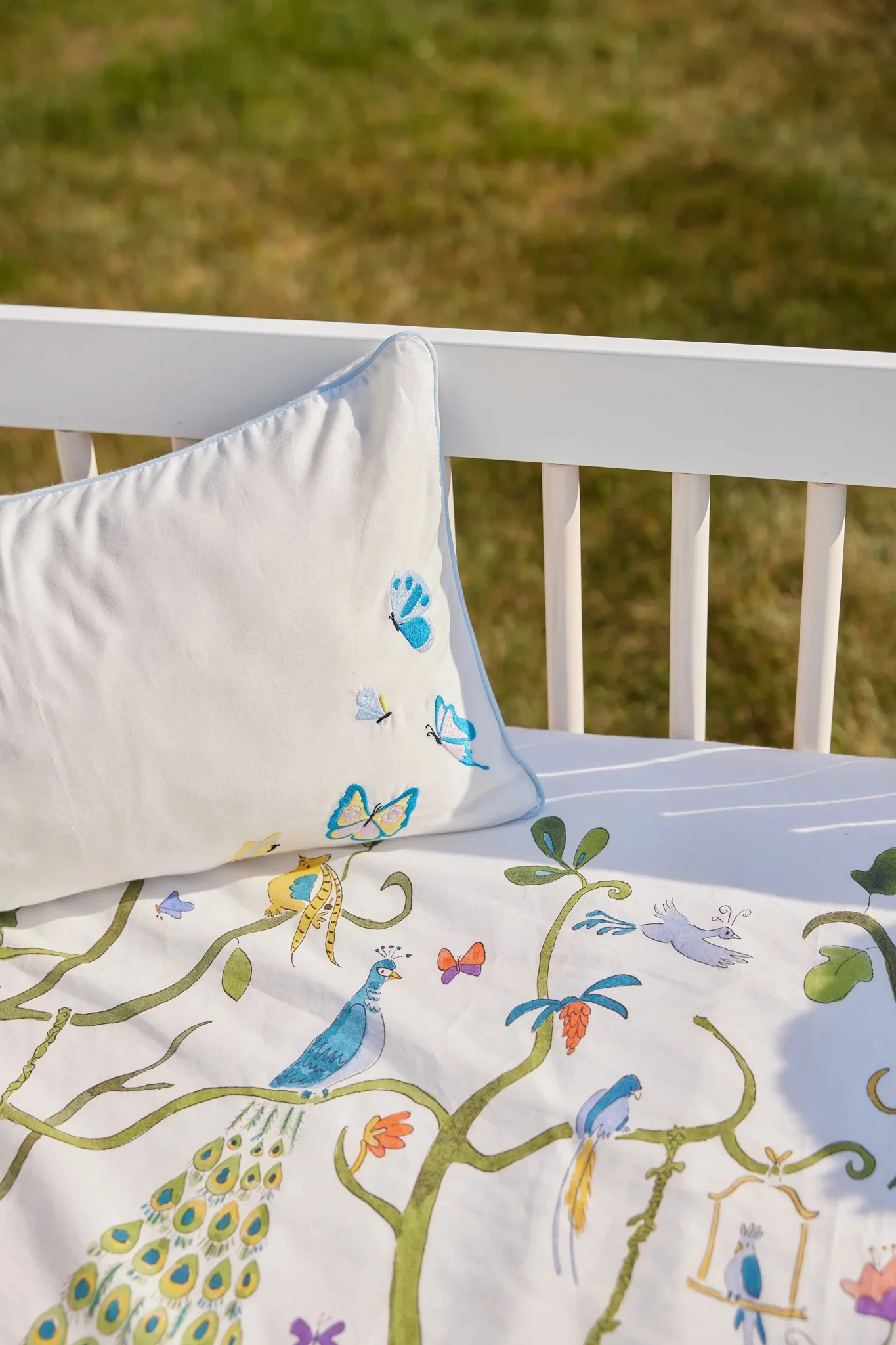 Tropical Placement Crib Sheets - Image 8