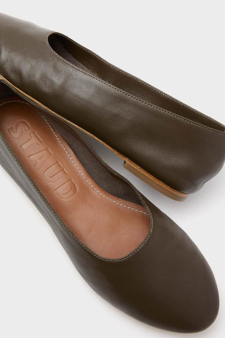 Truffle Alba Ballet Flat - Image 5