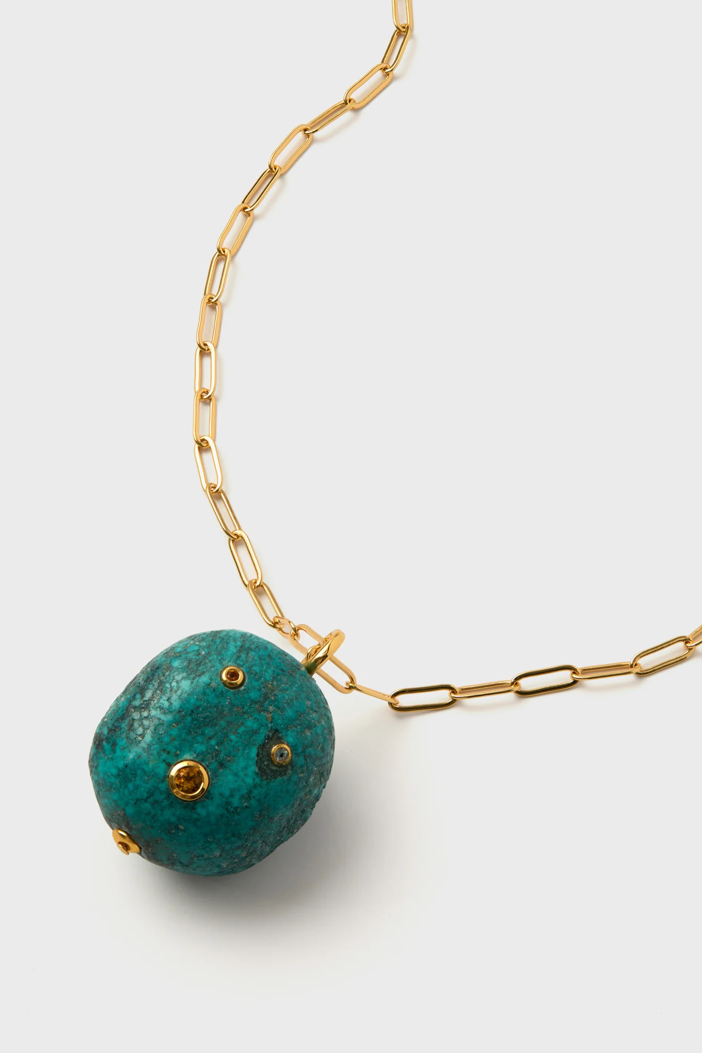 Turquoise Manami Pendant Necklace - Image 4