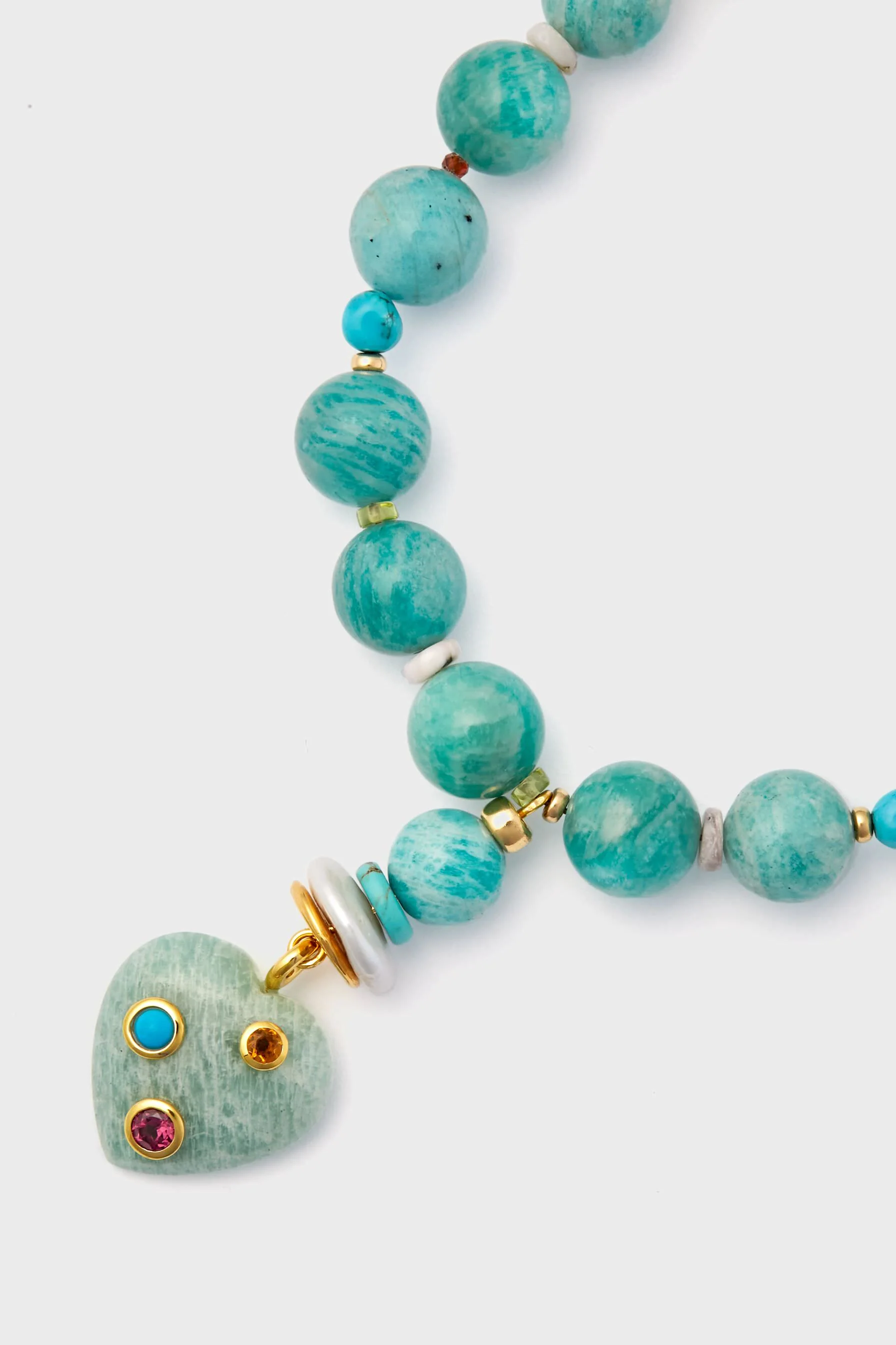 Turquoise Rincon Heart Necklace - Image 4