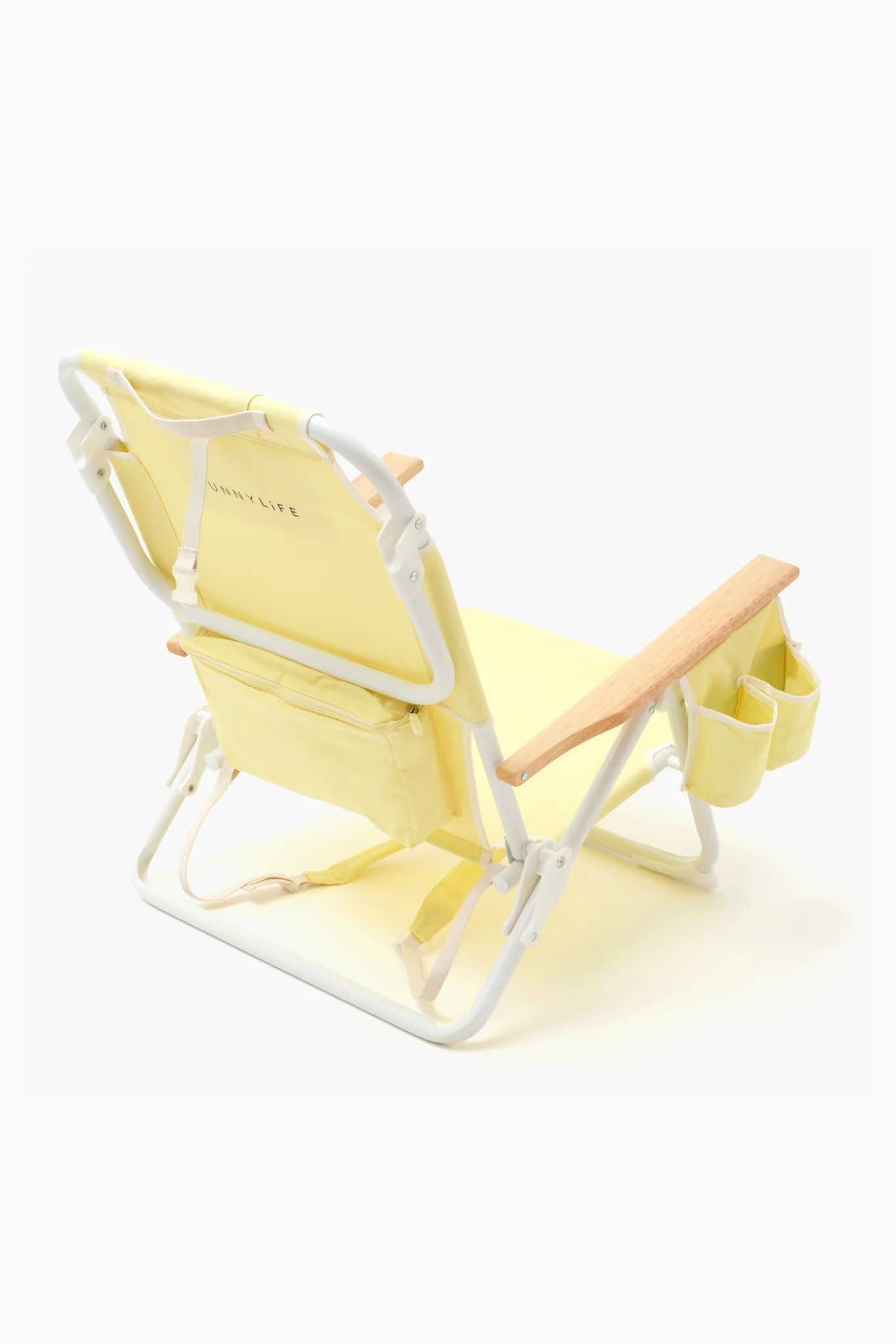 Utopia Pale Banana Deluxe Beach Chair - Image 3