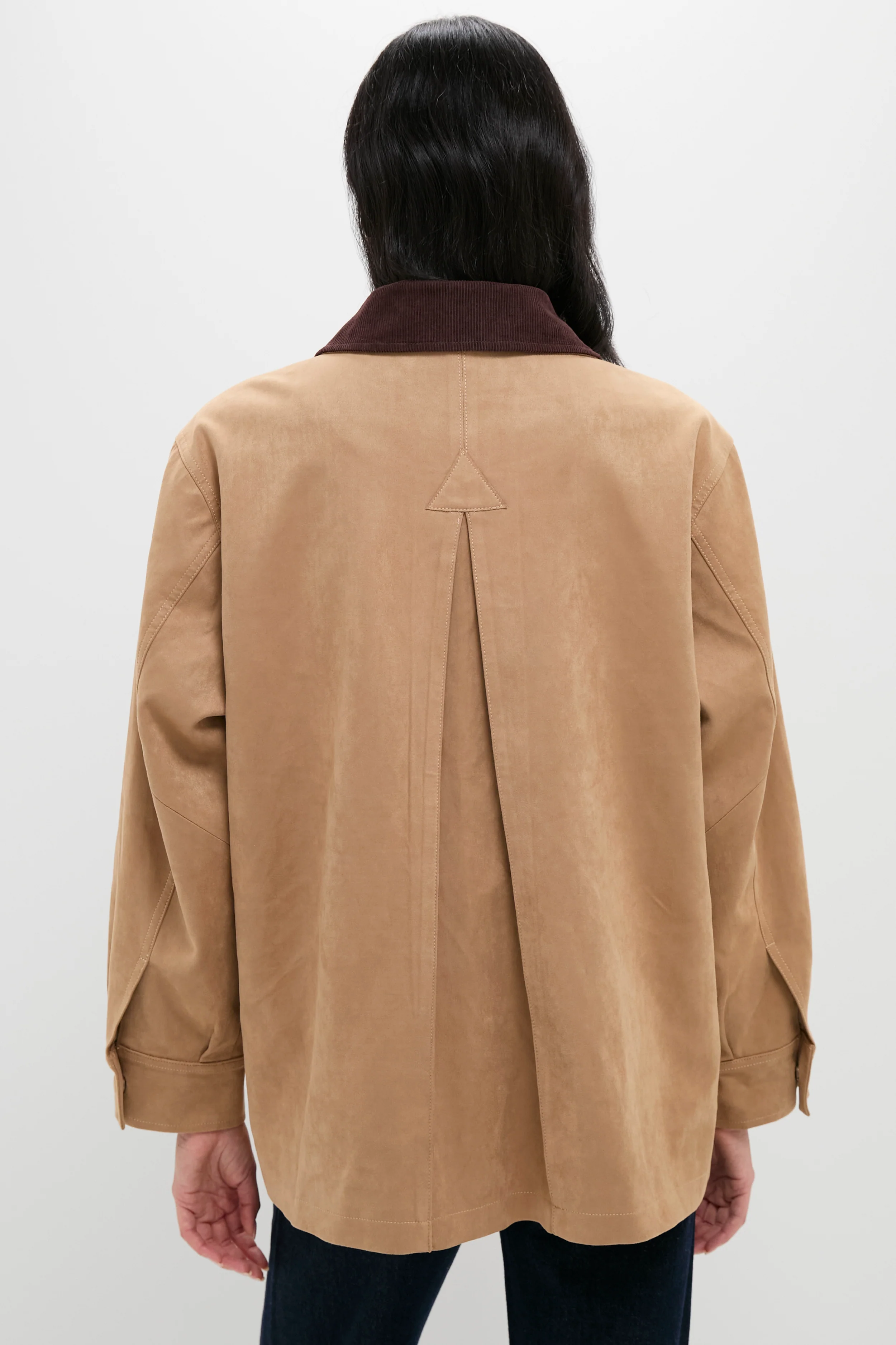 Vegan Suede Barnaby Barn Jacket - Image 4