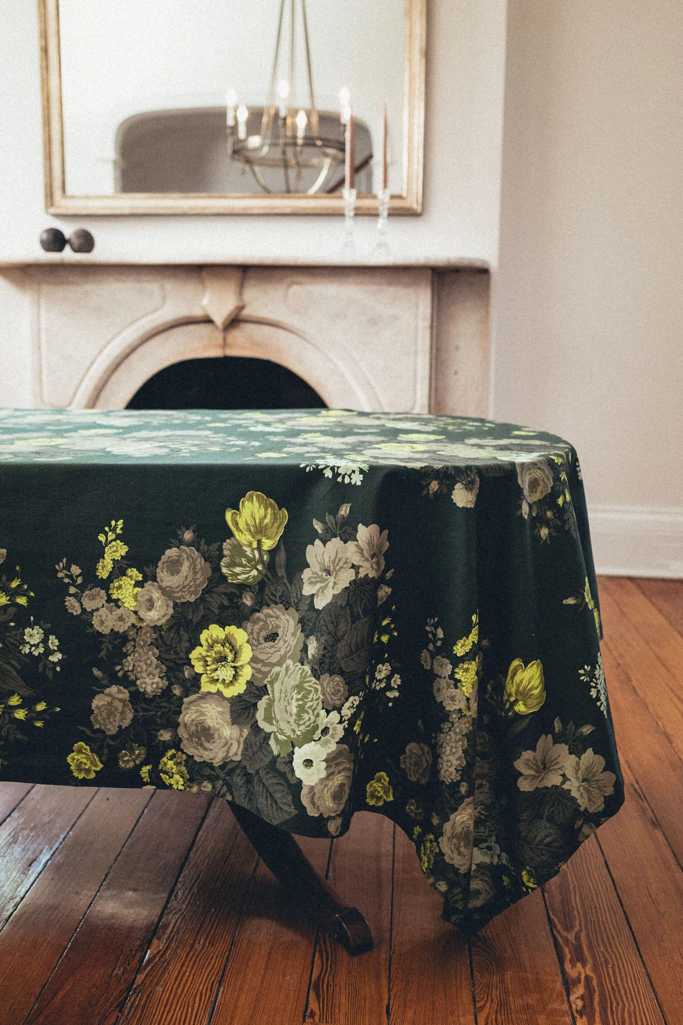 Verdant Floral Tablecloth - Image 2