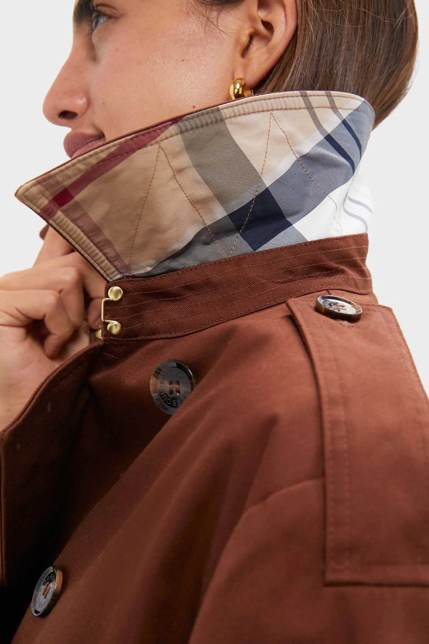Vicuna Aoife Trench Showerproof Jacket - Image 4
