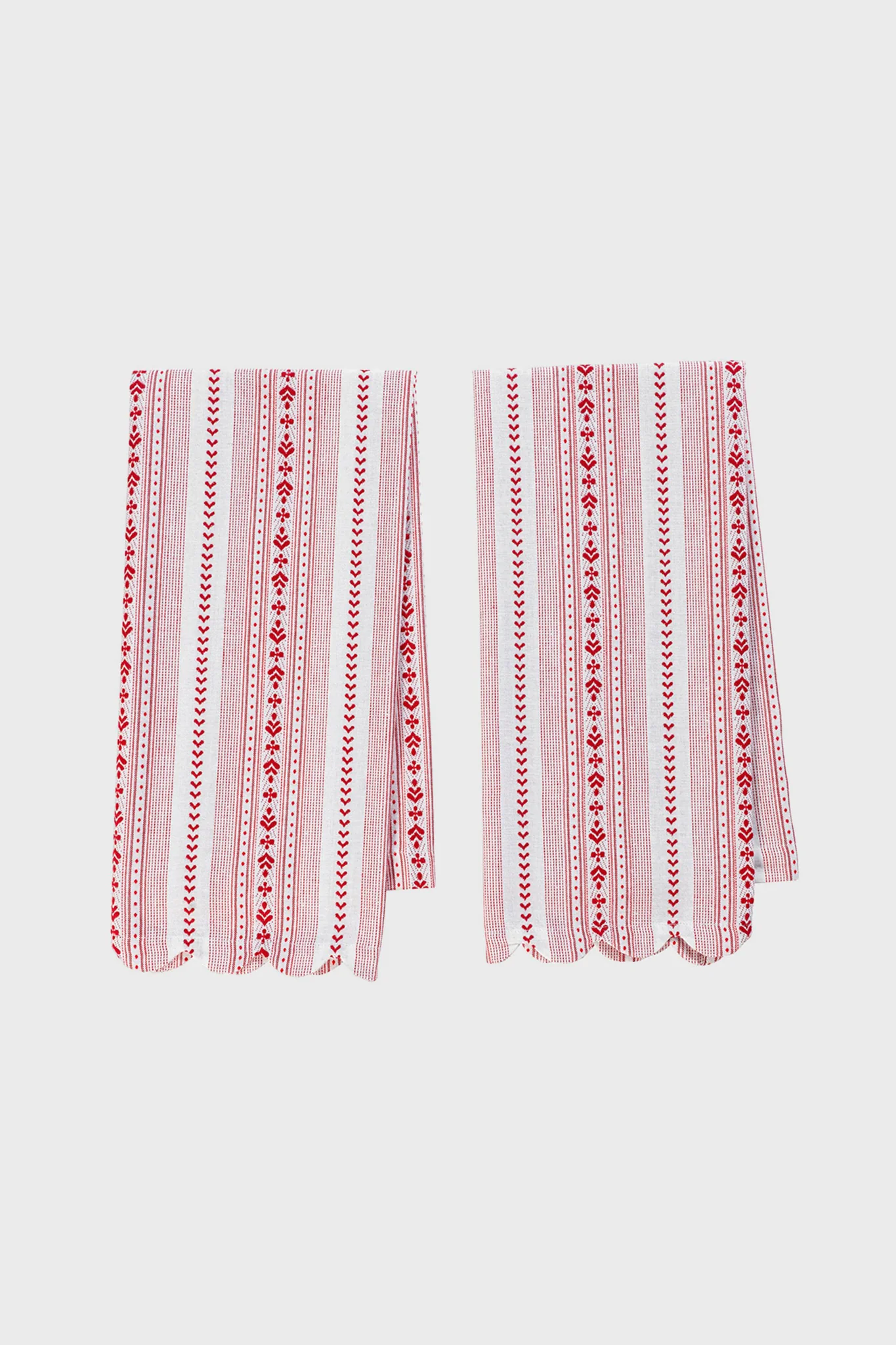Villa Stripe Kitchen Towel Set of 2