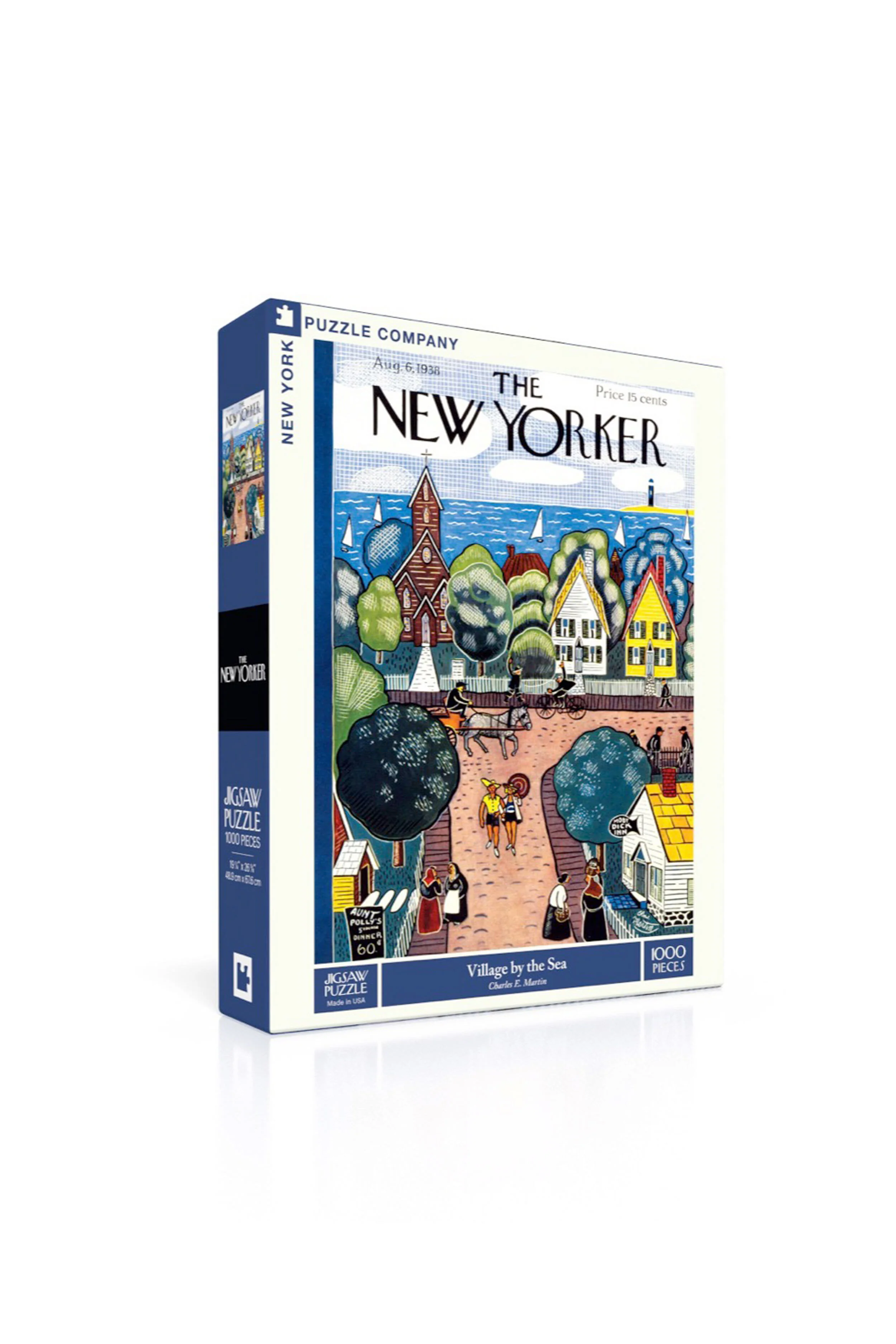 Village by the Sea Puzzle - Image 2