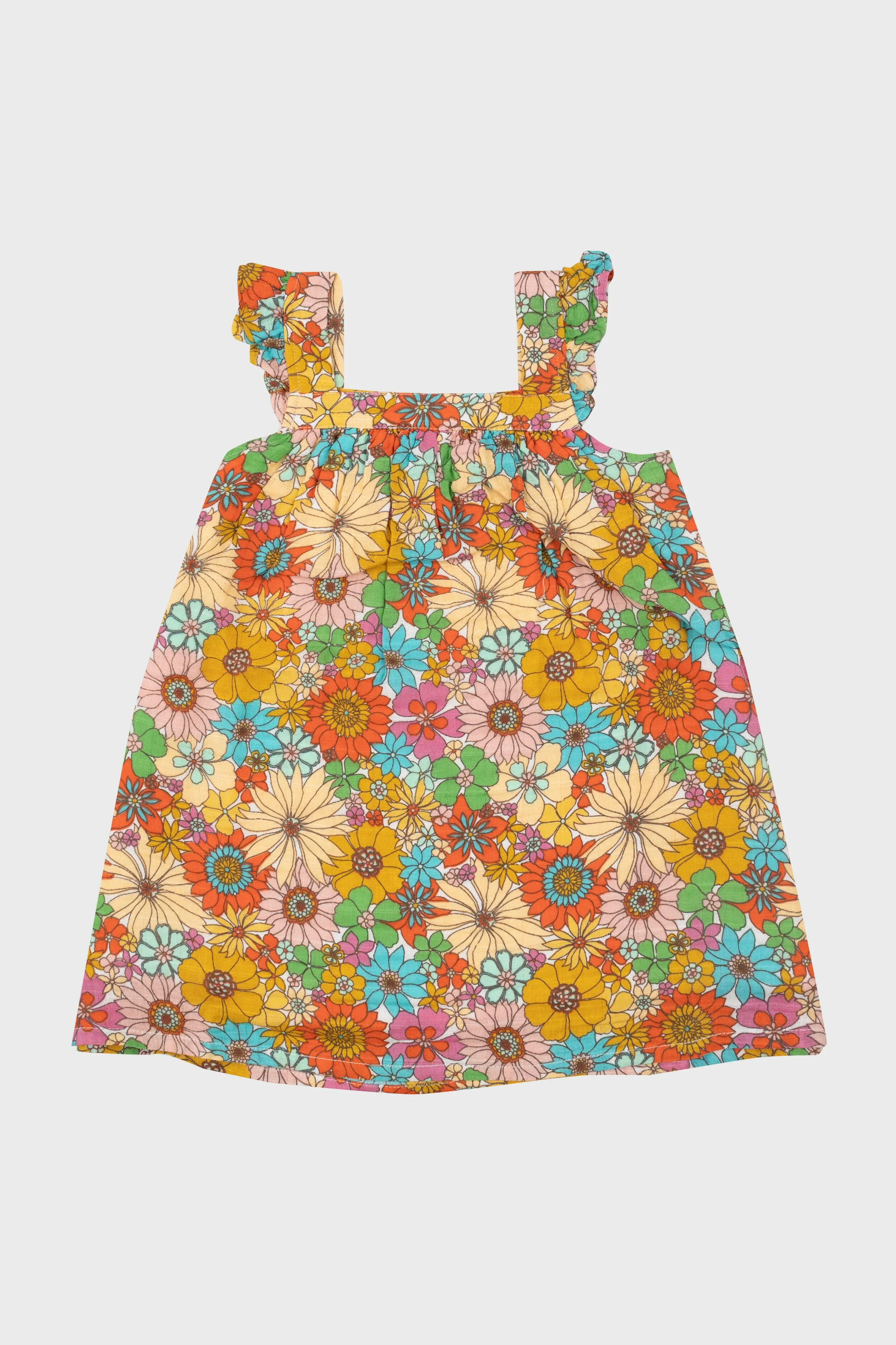 Vintage Dream Floral Sundress - Image 3