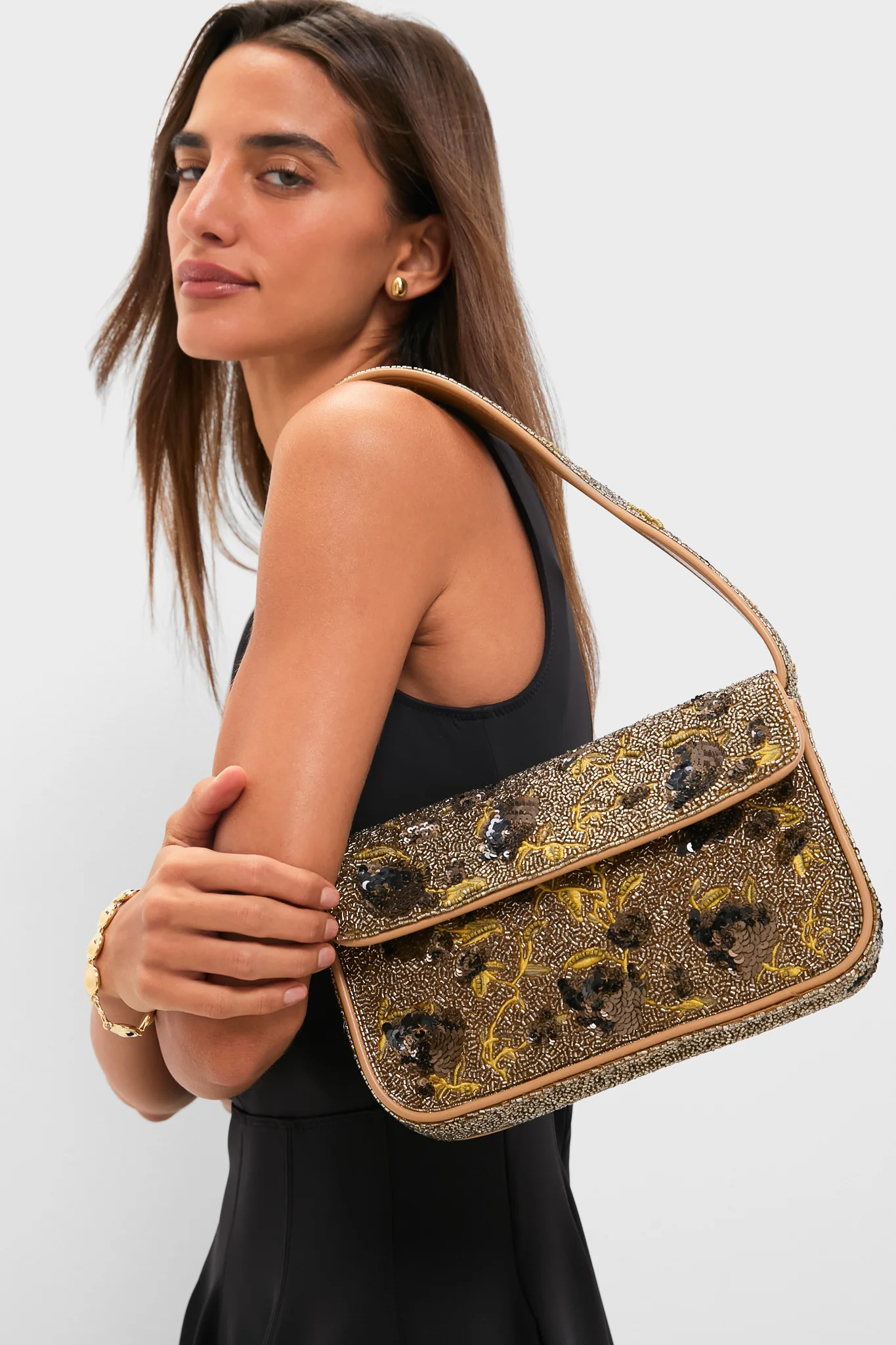 Vintage Floral Tommy Beaded Bag - Image 2
