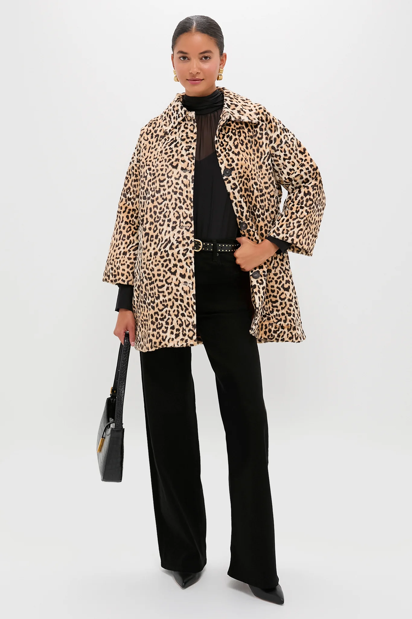 Vintage Leopard Car Coat - Image 2