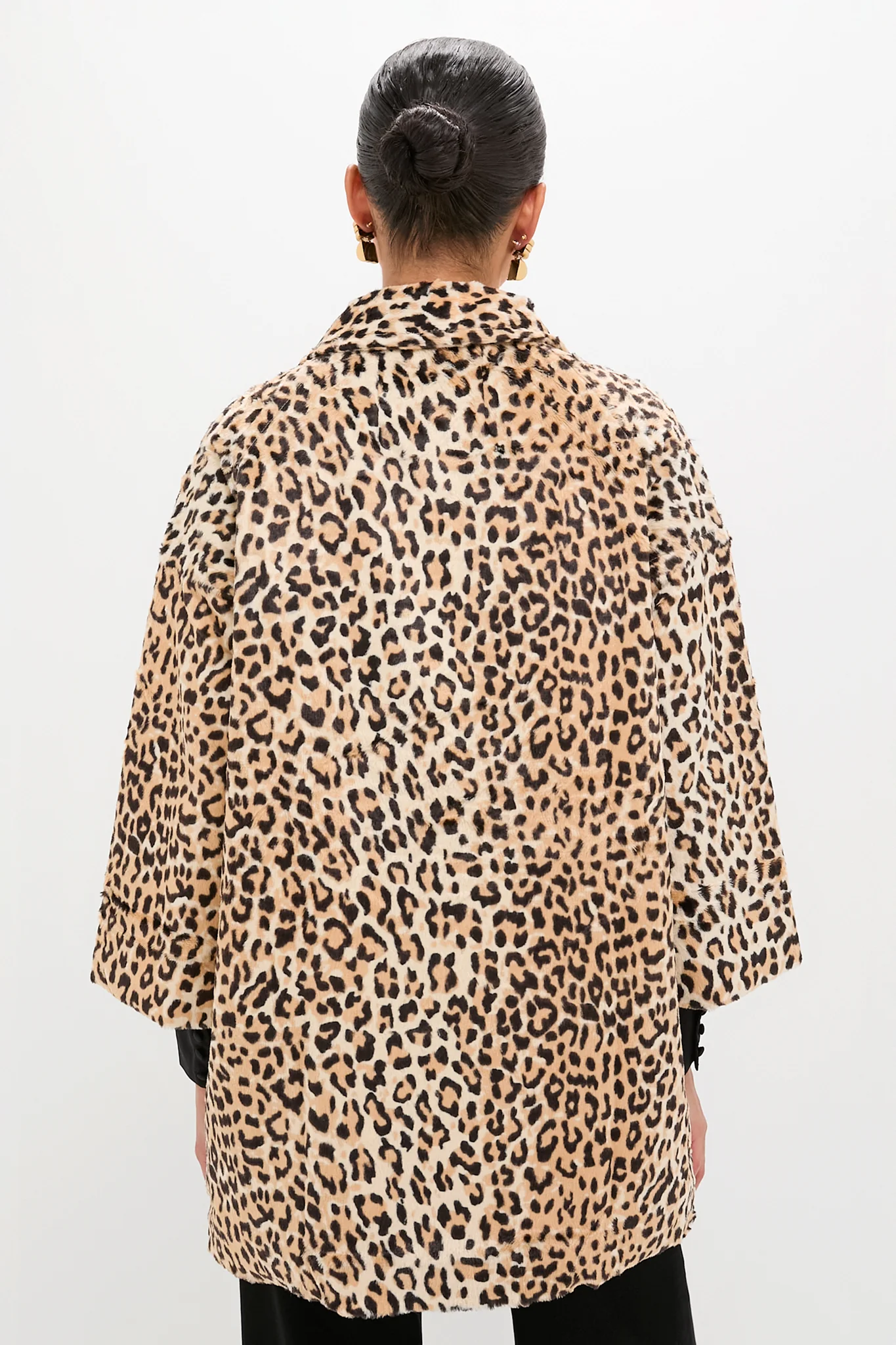 Vintage Leopard Car Coat - Image 4